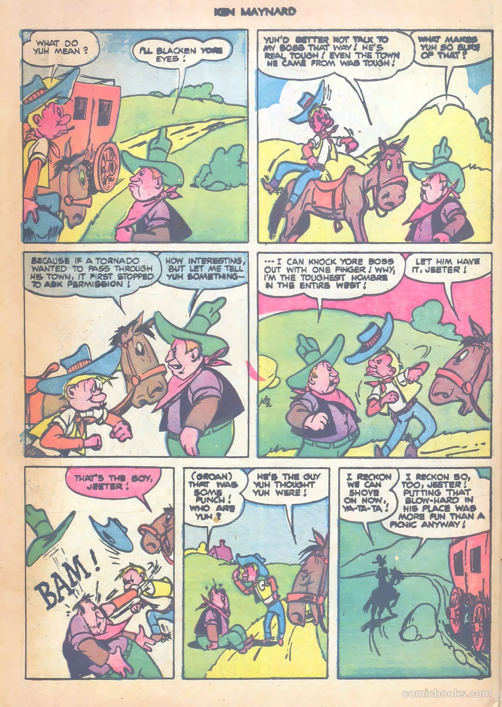 Ken Maynard #5 — page 34 of 36