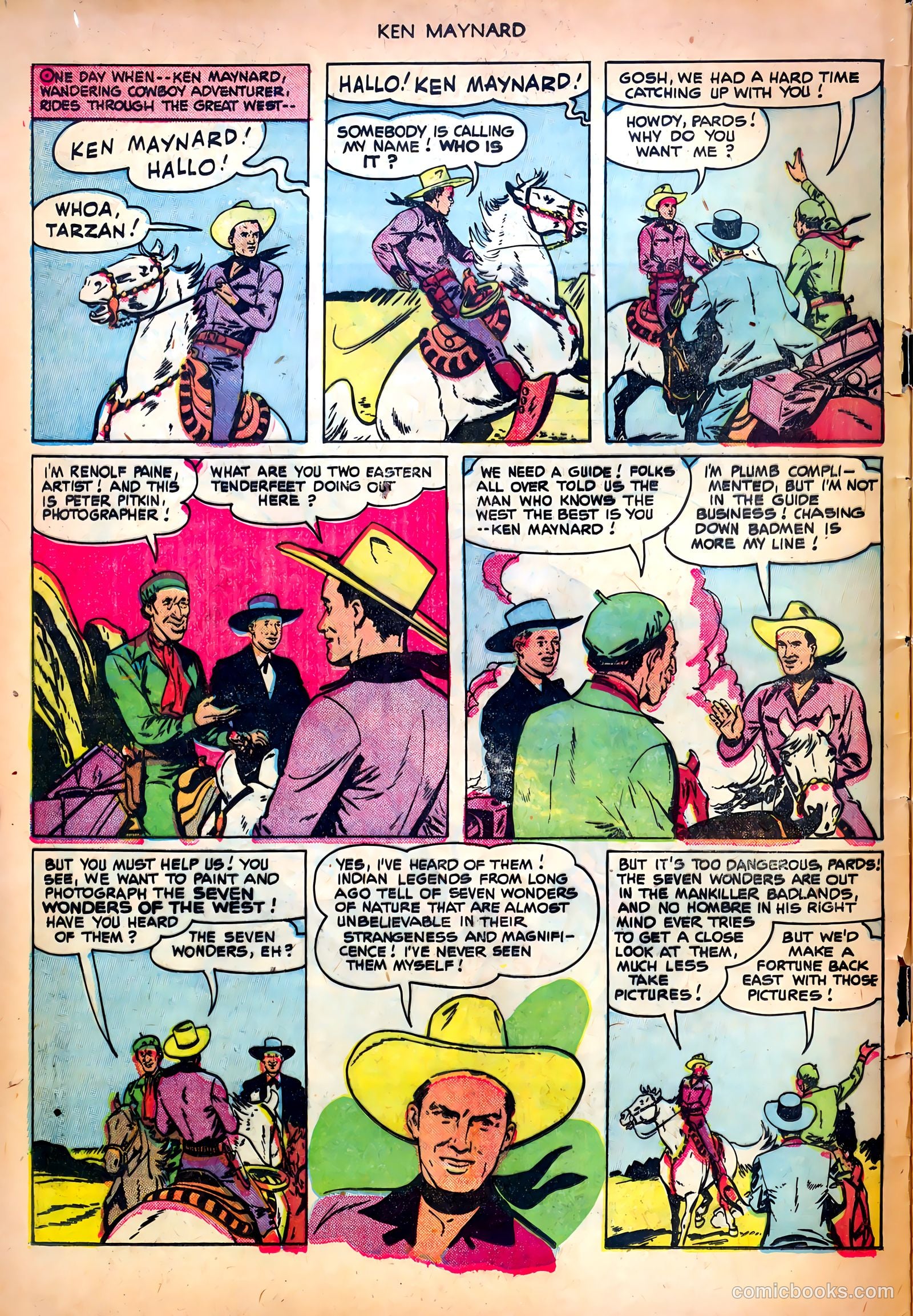 Ken Maynard #7 — page 4 of 36