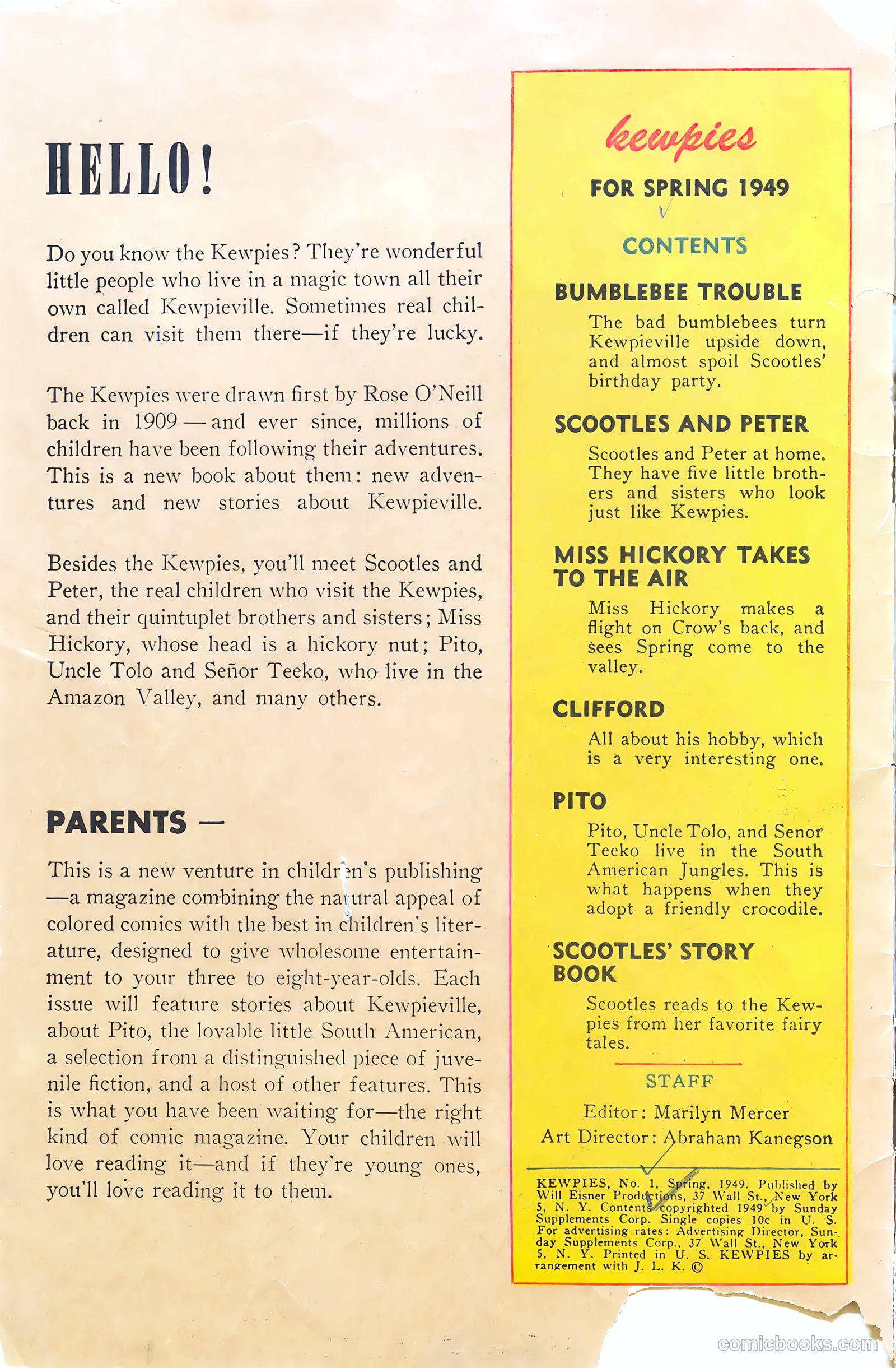 Kewpies #1 — page 2 of 36