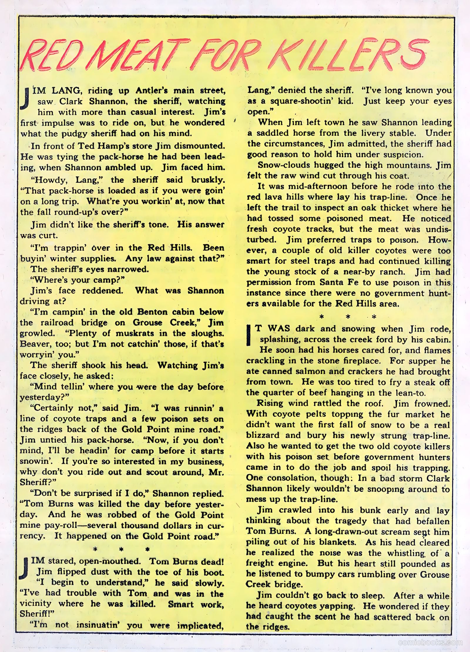 Key Comics #3 — page 17 of 36