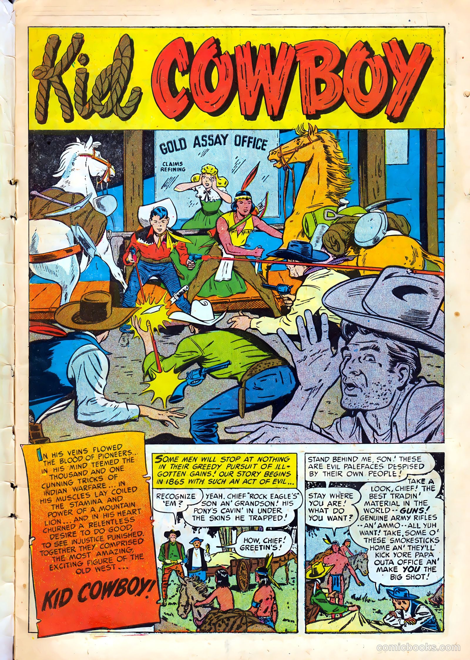 Kid Cowboy #1 — page 3 of 36