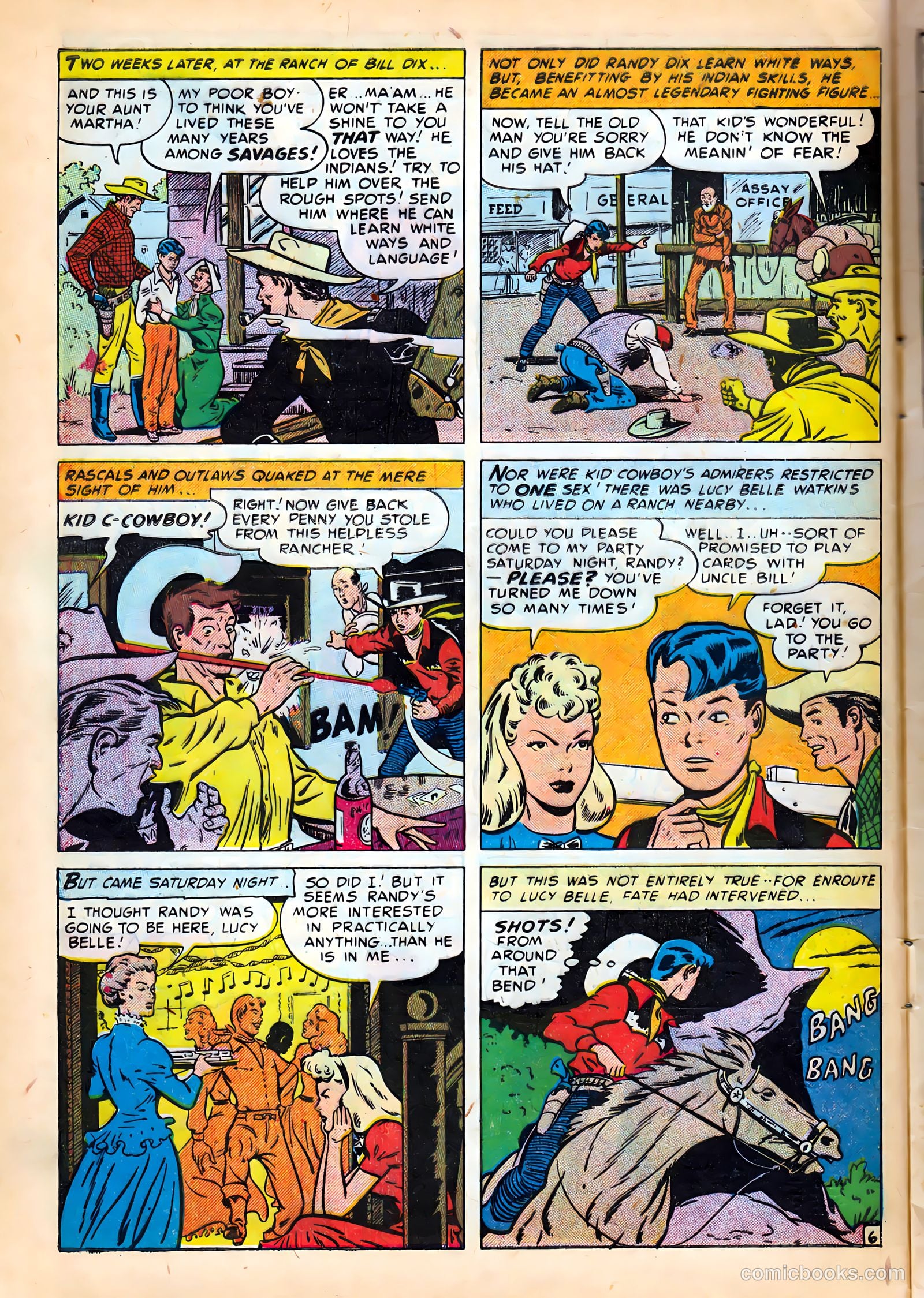 Kid Cowboy #1 — page 8 of 36
