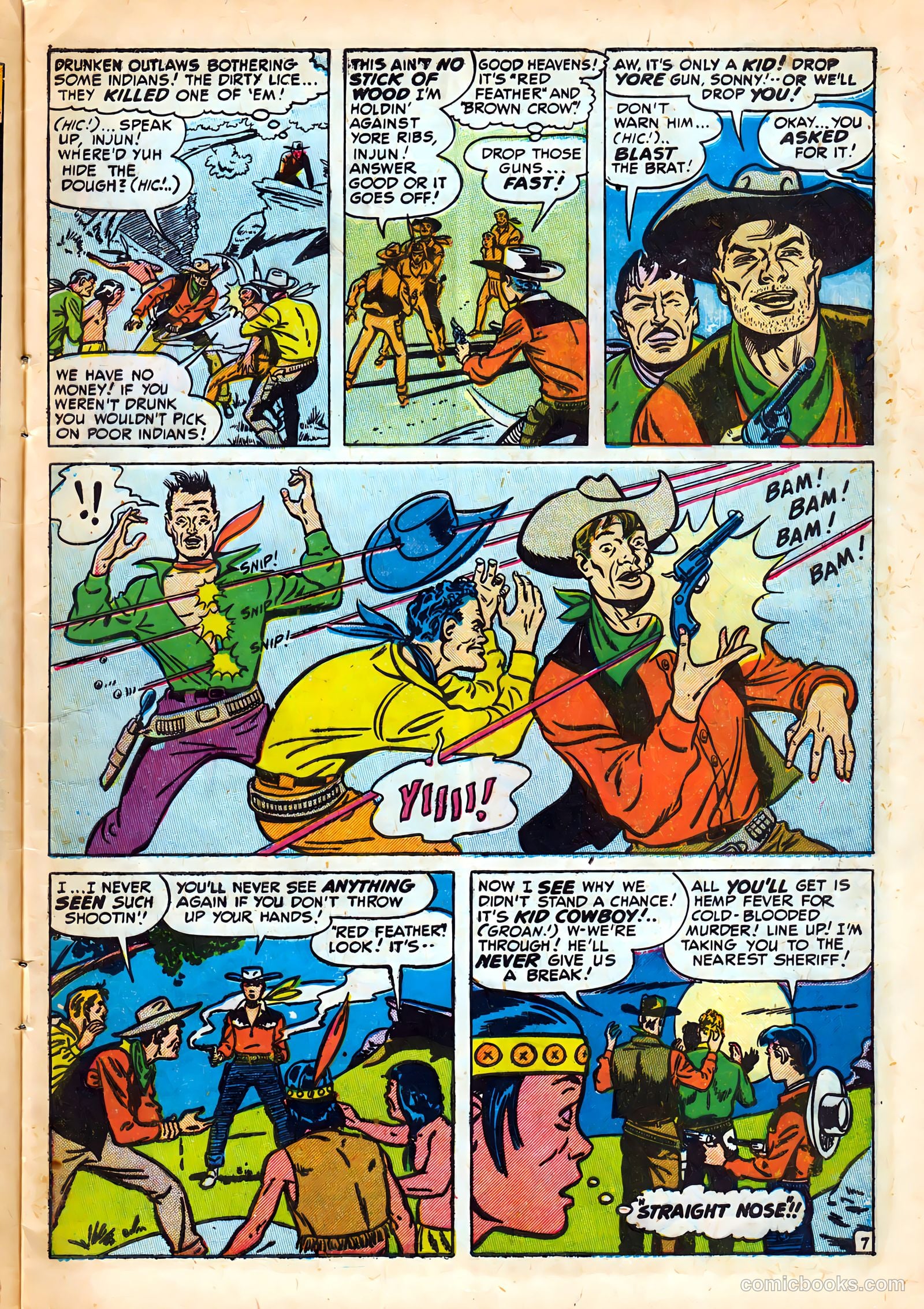 Kid Cowboy #1 — page 9 of 36