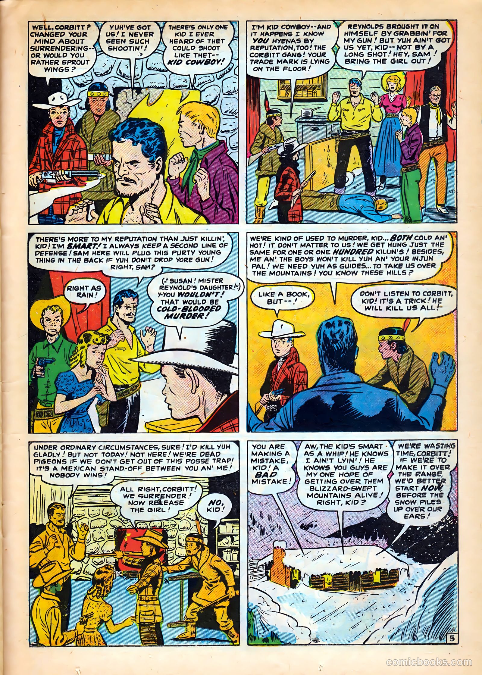 Kid Cowboy #1 — page 23 of 36