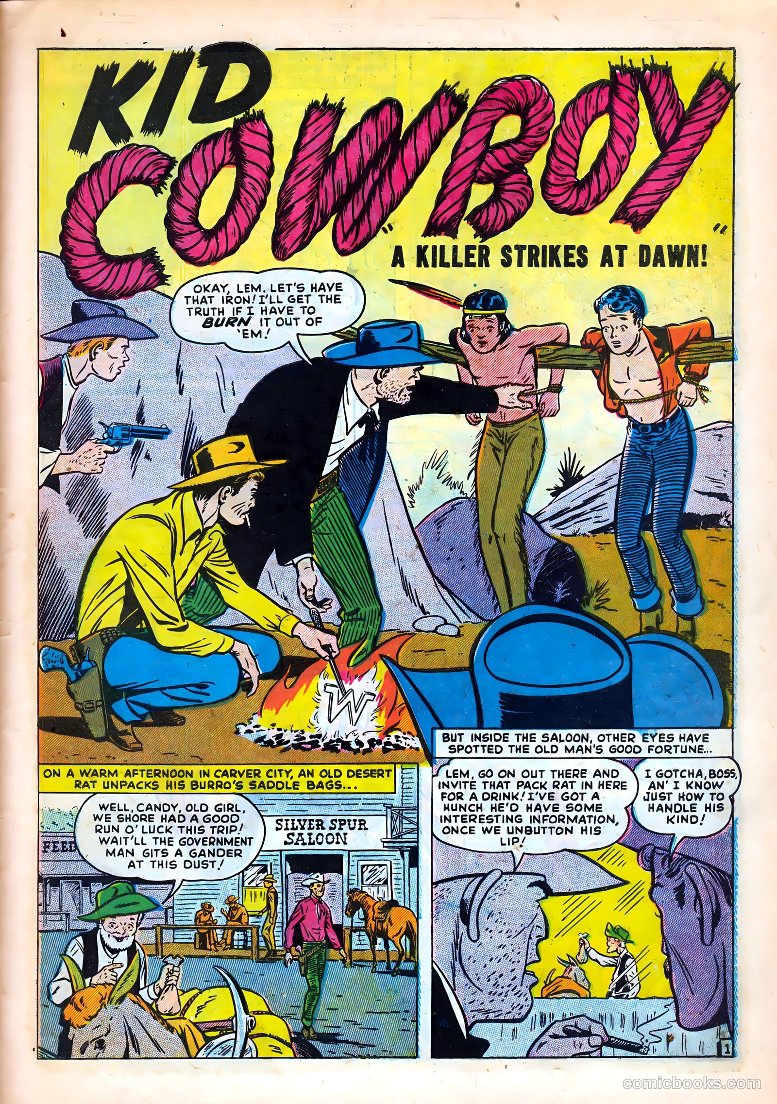 Kid Cowboy #1 — page 27 of 36