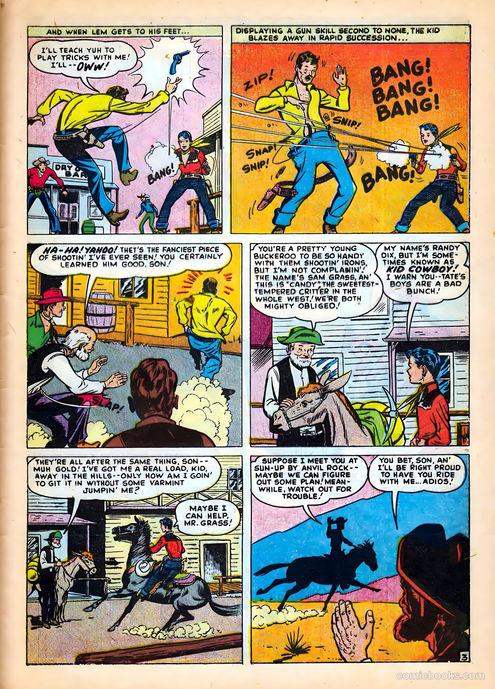 Kid Cowboy #1 — page 29 of 36