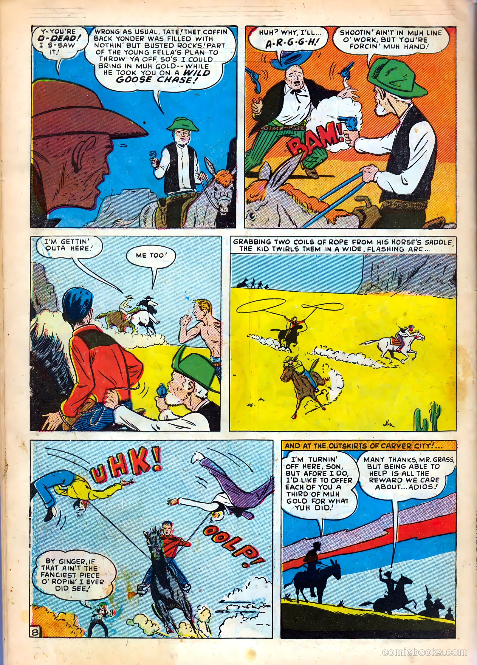 Kid Cowboy #1 — page 34 of 36