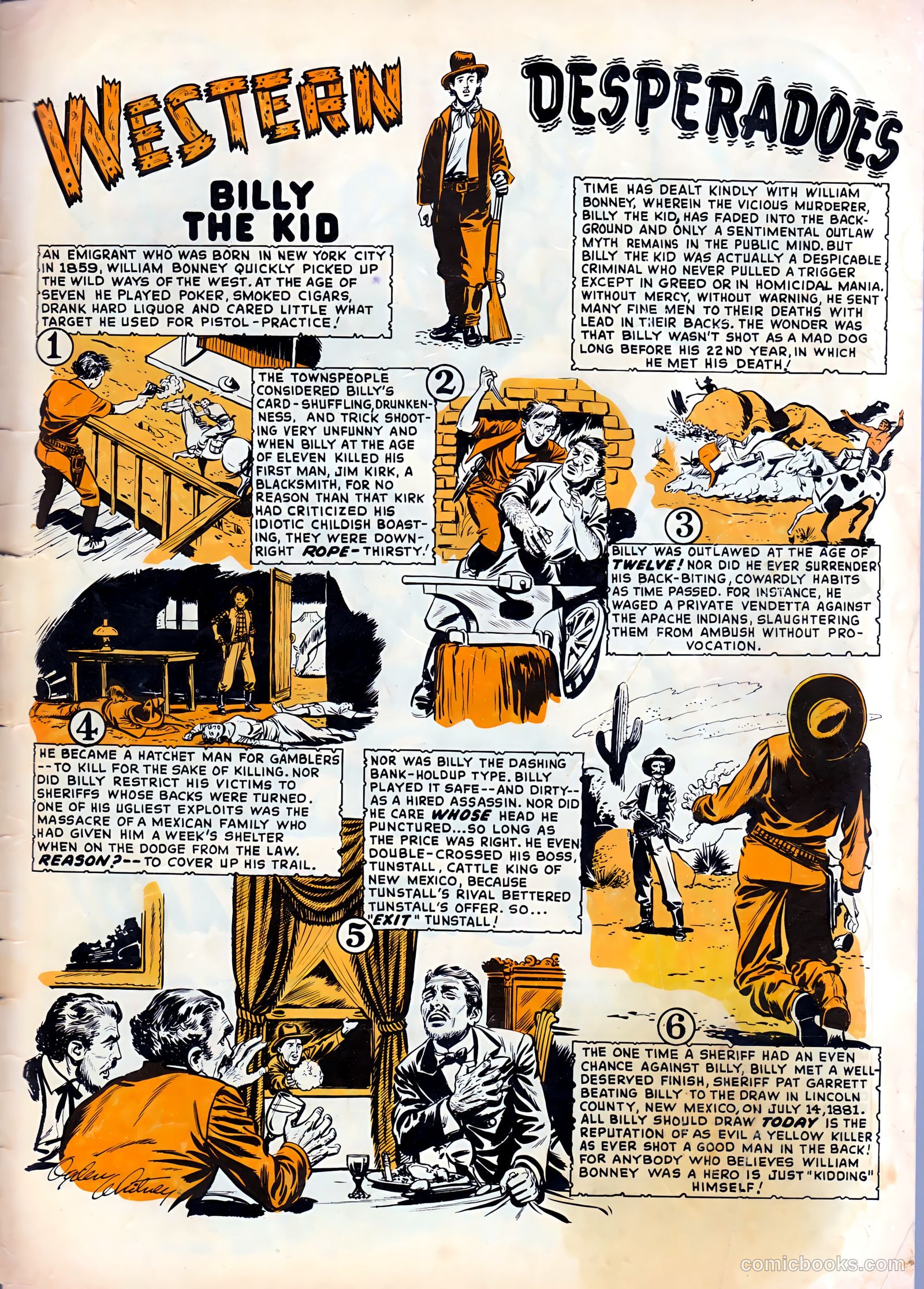 Kid Cowboy #1 — page 35 of 36