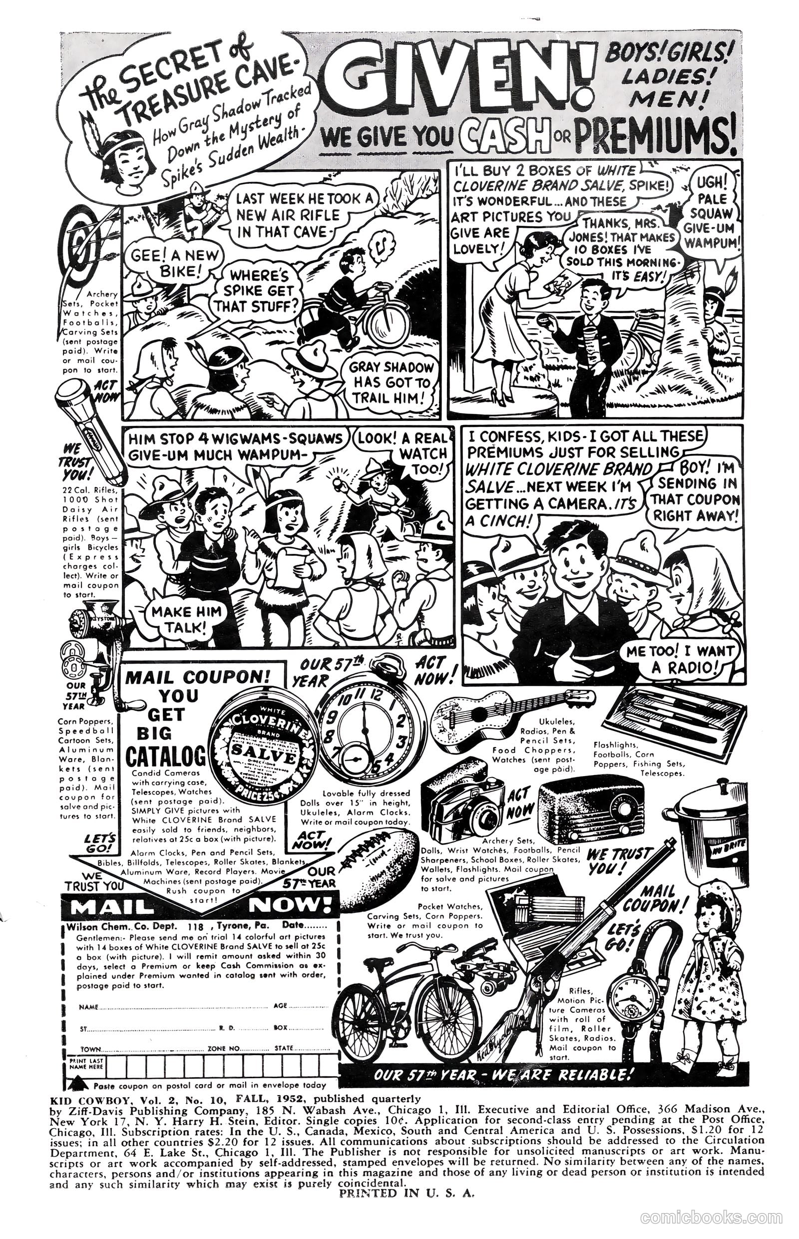 Kid Cowboy #10 — page 2 of 36