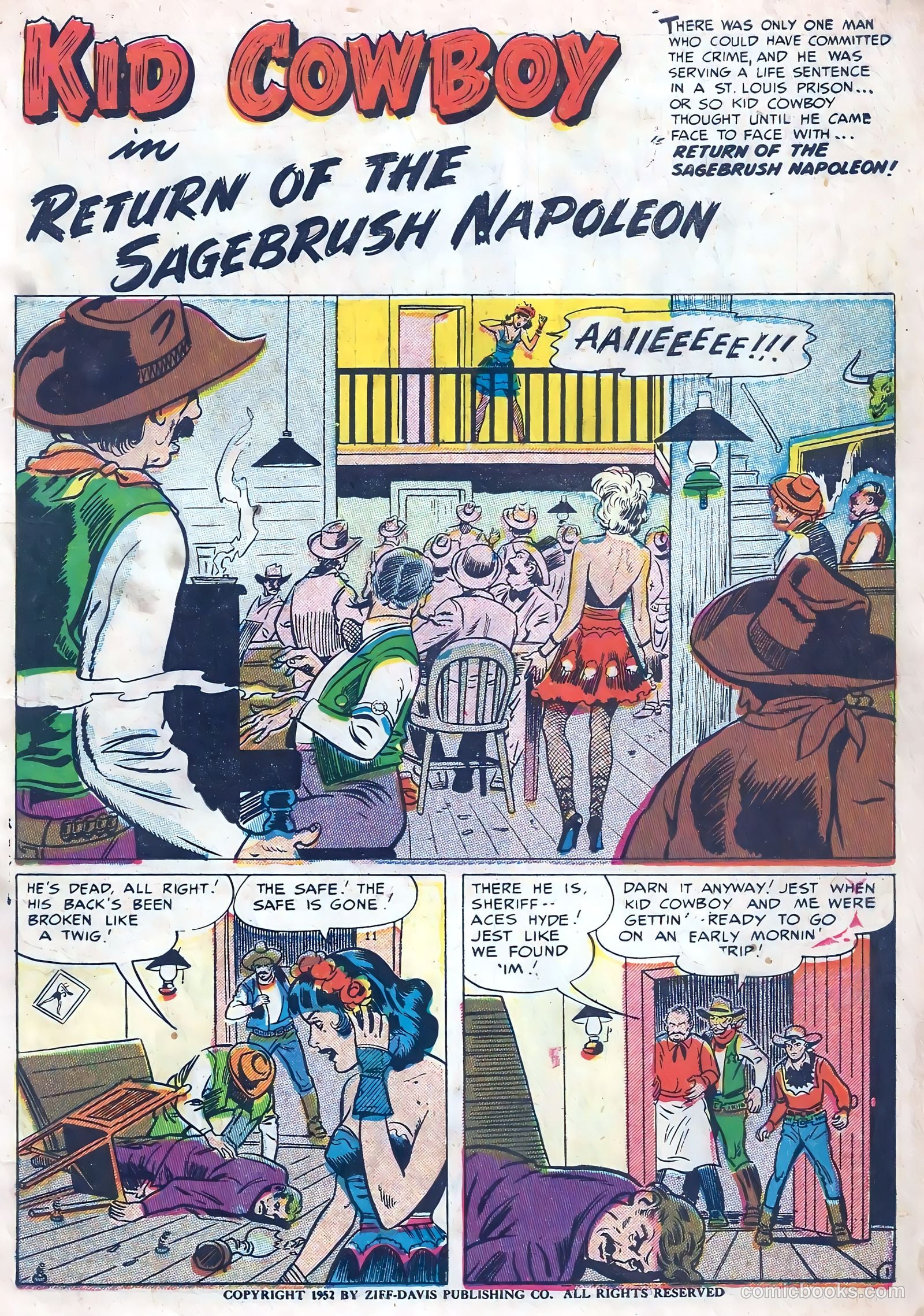 Kid Cowboy #10 — page 3 of 36