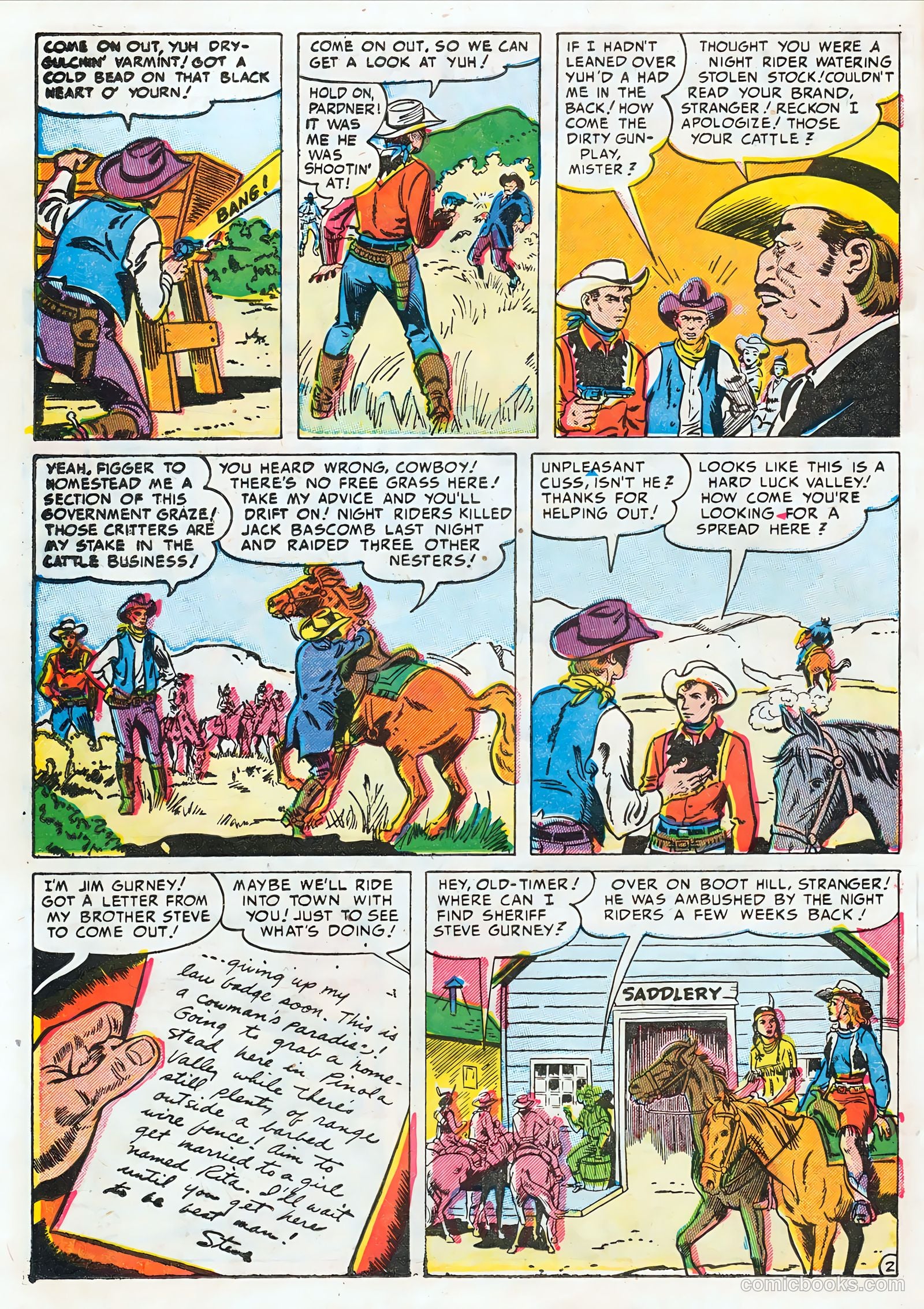 Kid Cowboy #10 — page 20 of 36