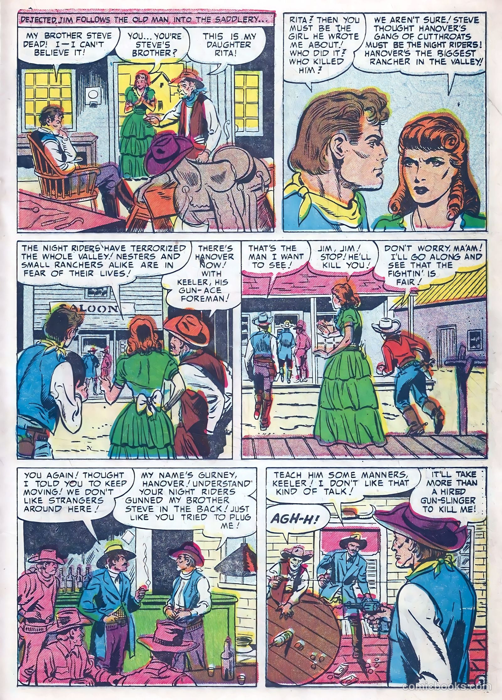 Kid Cowboy #10 — page 21 of 36