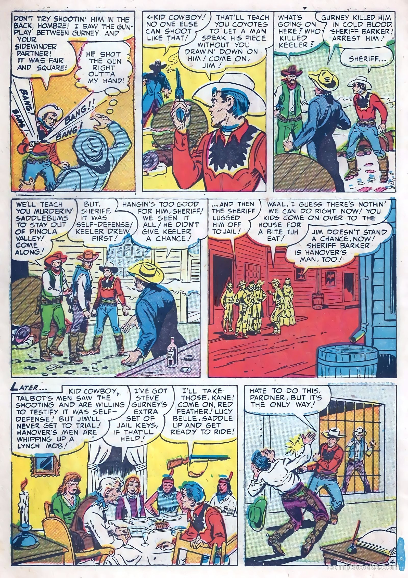 Kid Cowboy #10 — page 22 of 36
