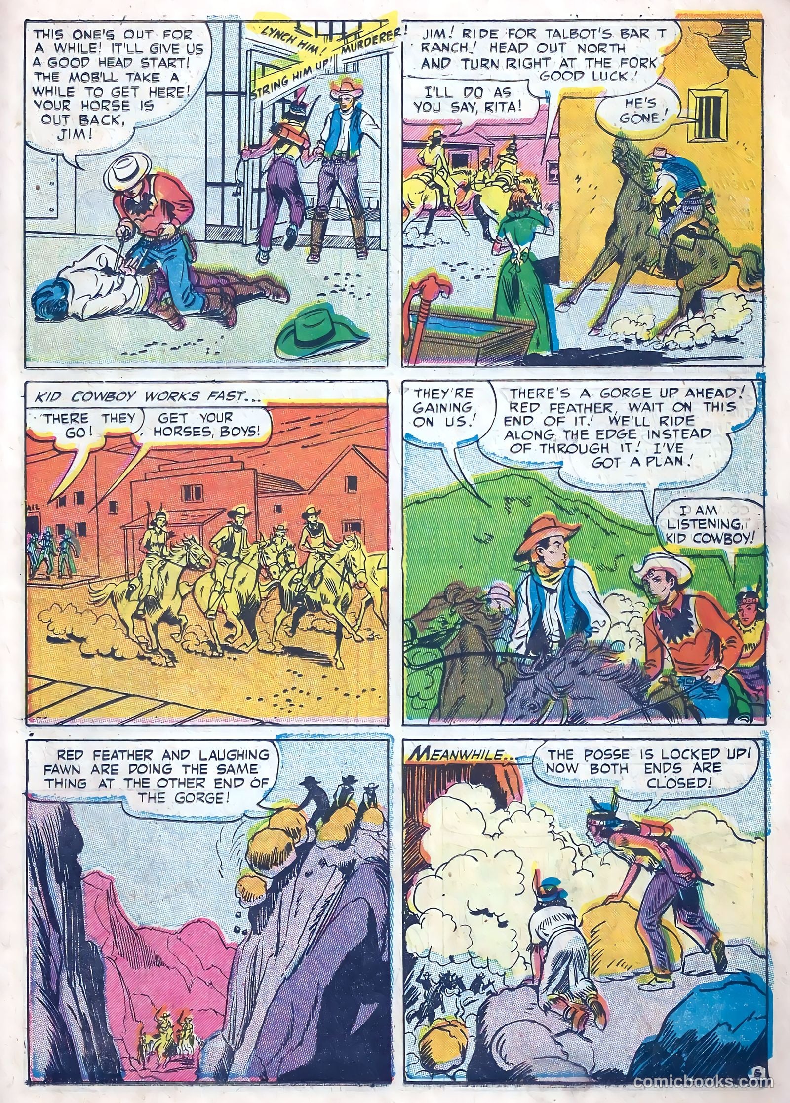 Kid Cowboy #10 — page 23 of 36