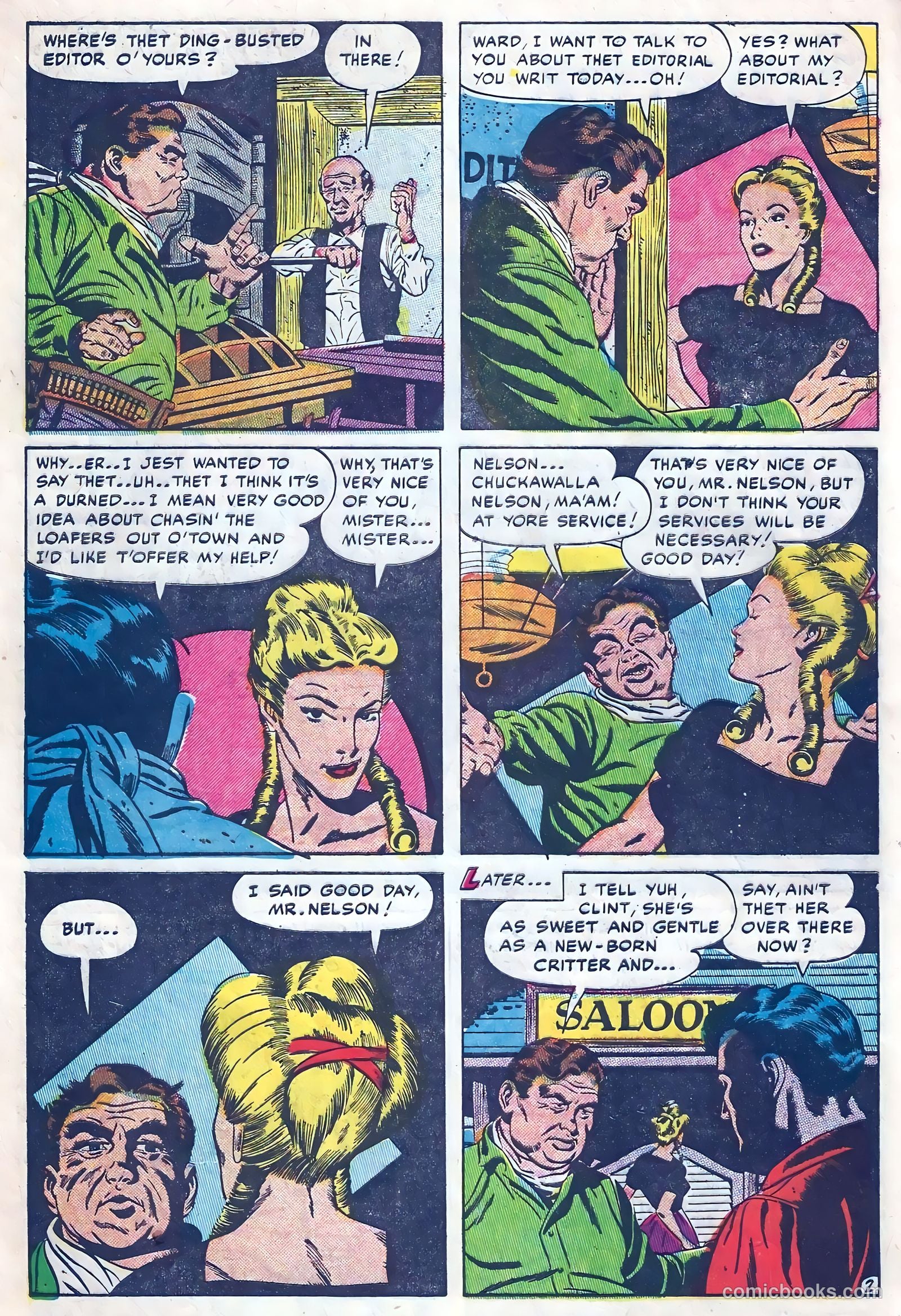 Kid Cowboy #10 — page 28 of 36