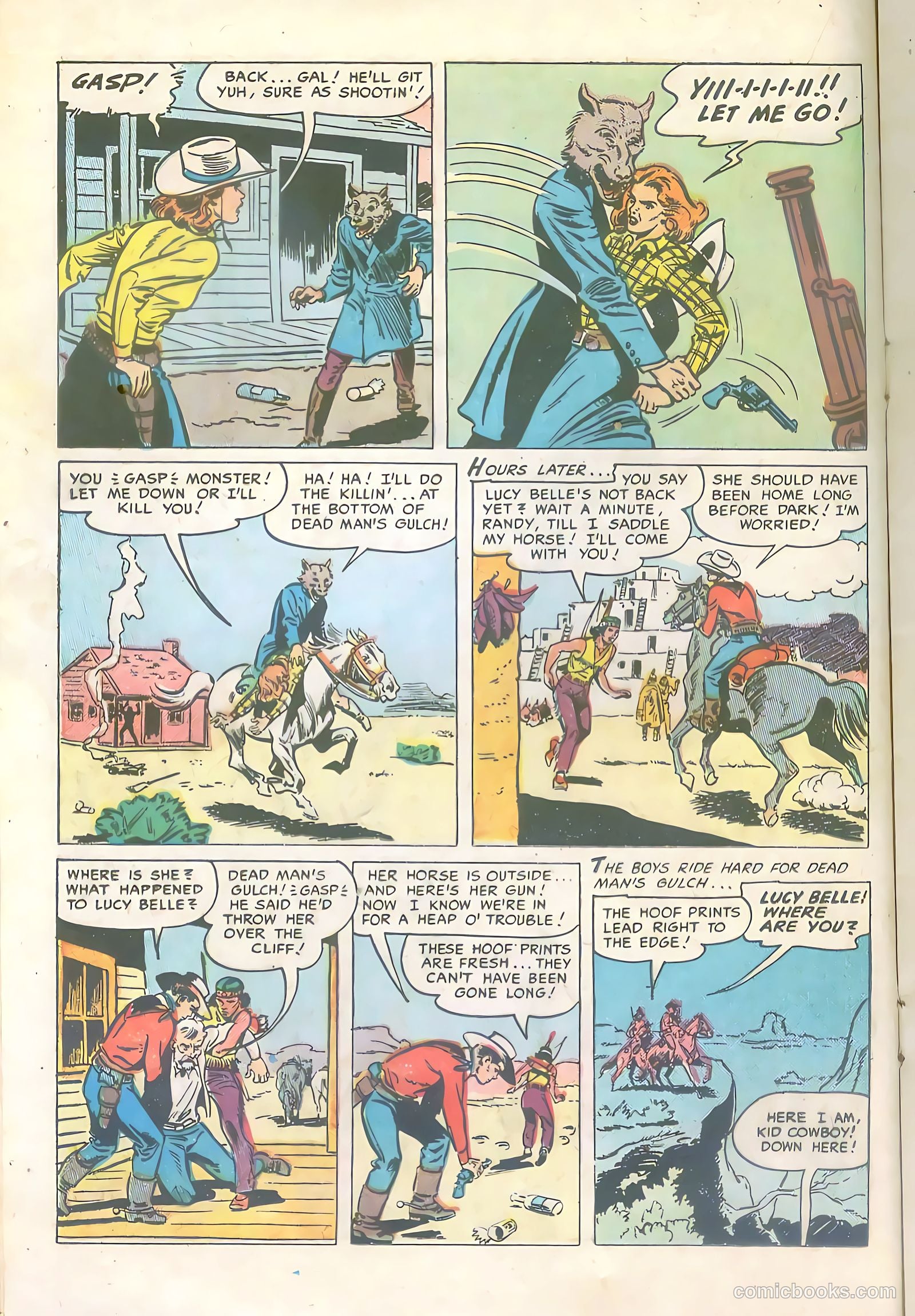 Kid Cowboy #11 — page 16 of 36
