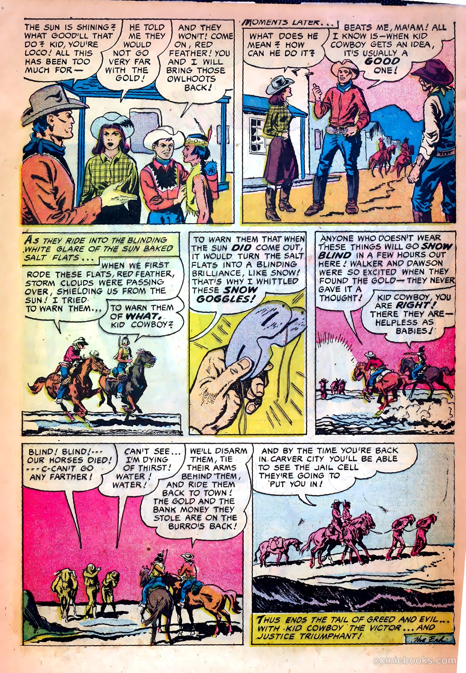 Kid Cowboy #13 — page 9 of 36