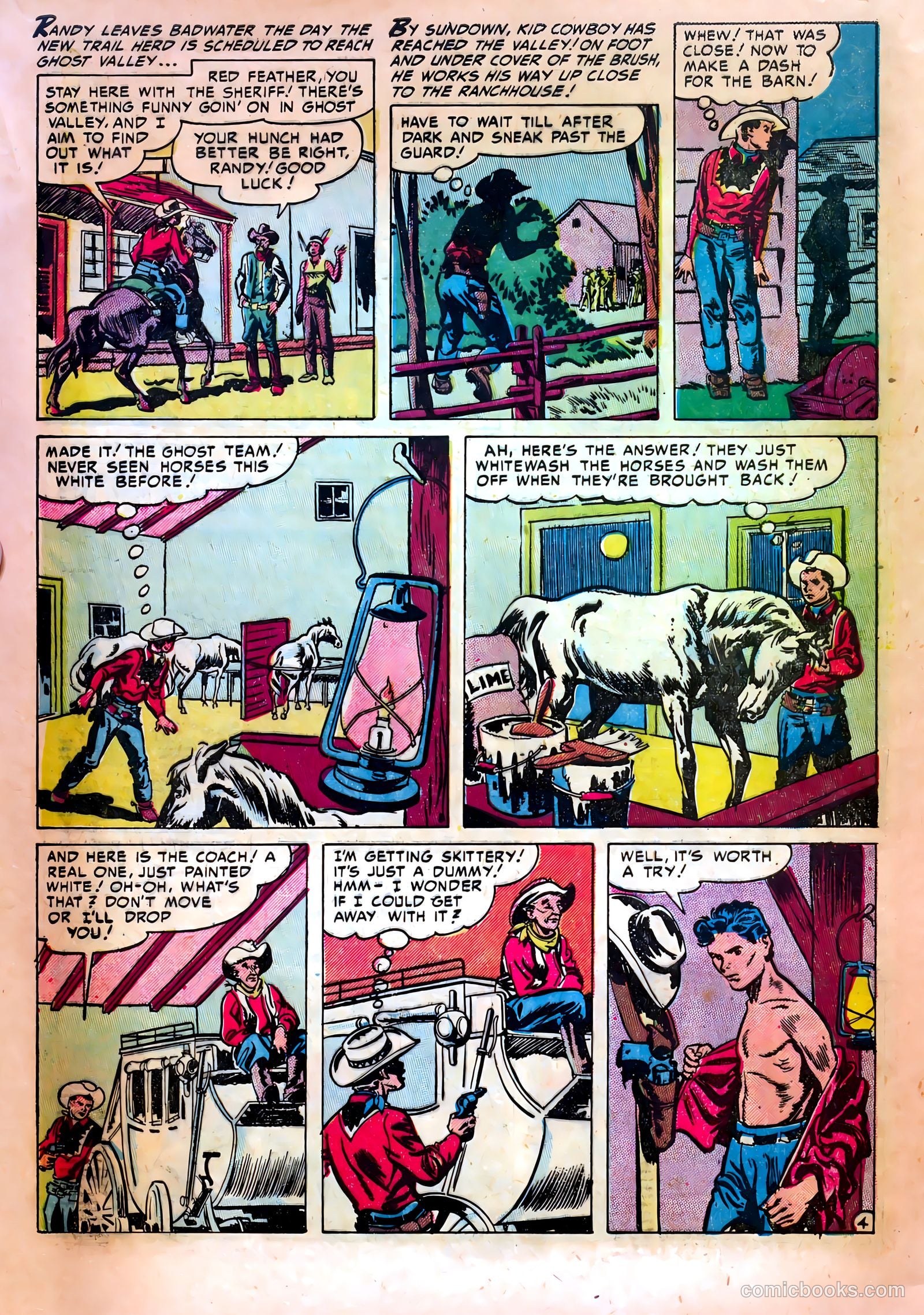 Kid Cowboy #13 — page 30 of 36