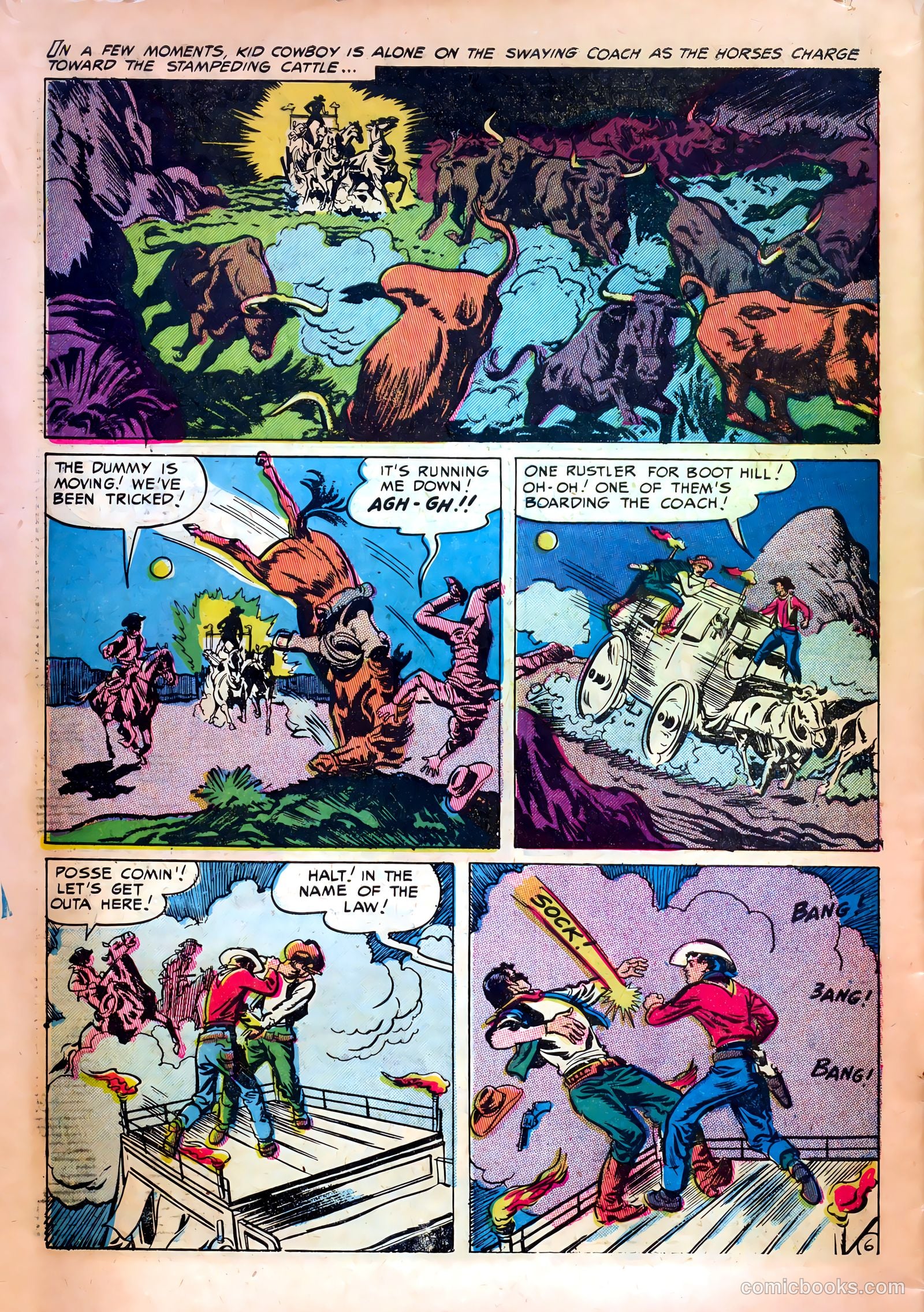 Kid Cowboy #13 — page 32 of 36