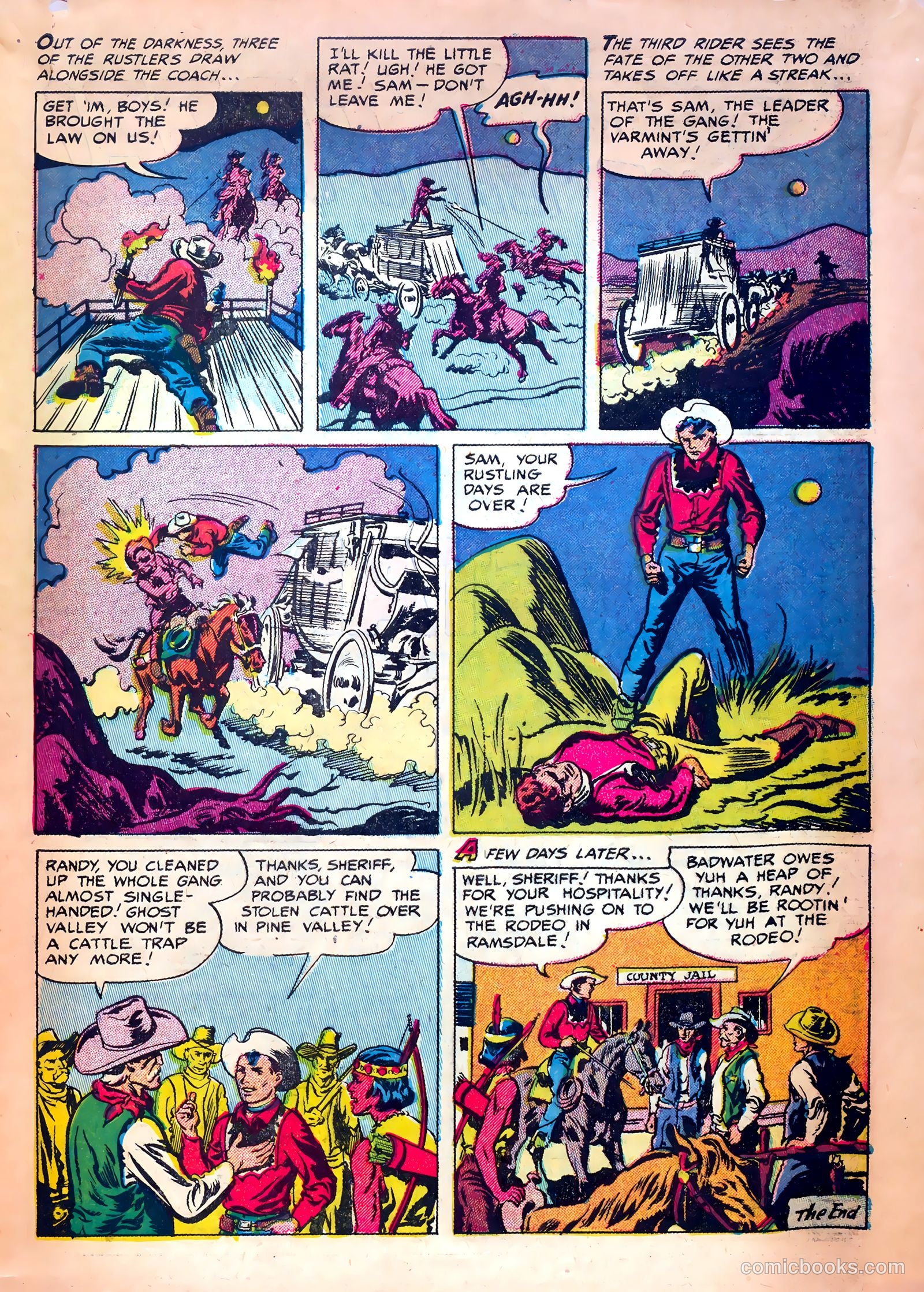 Kid Cowboy #13 — page 33 of 36