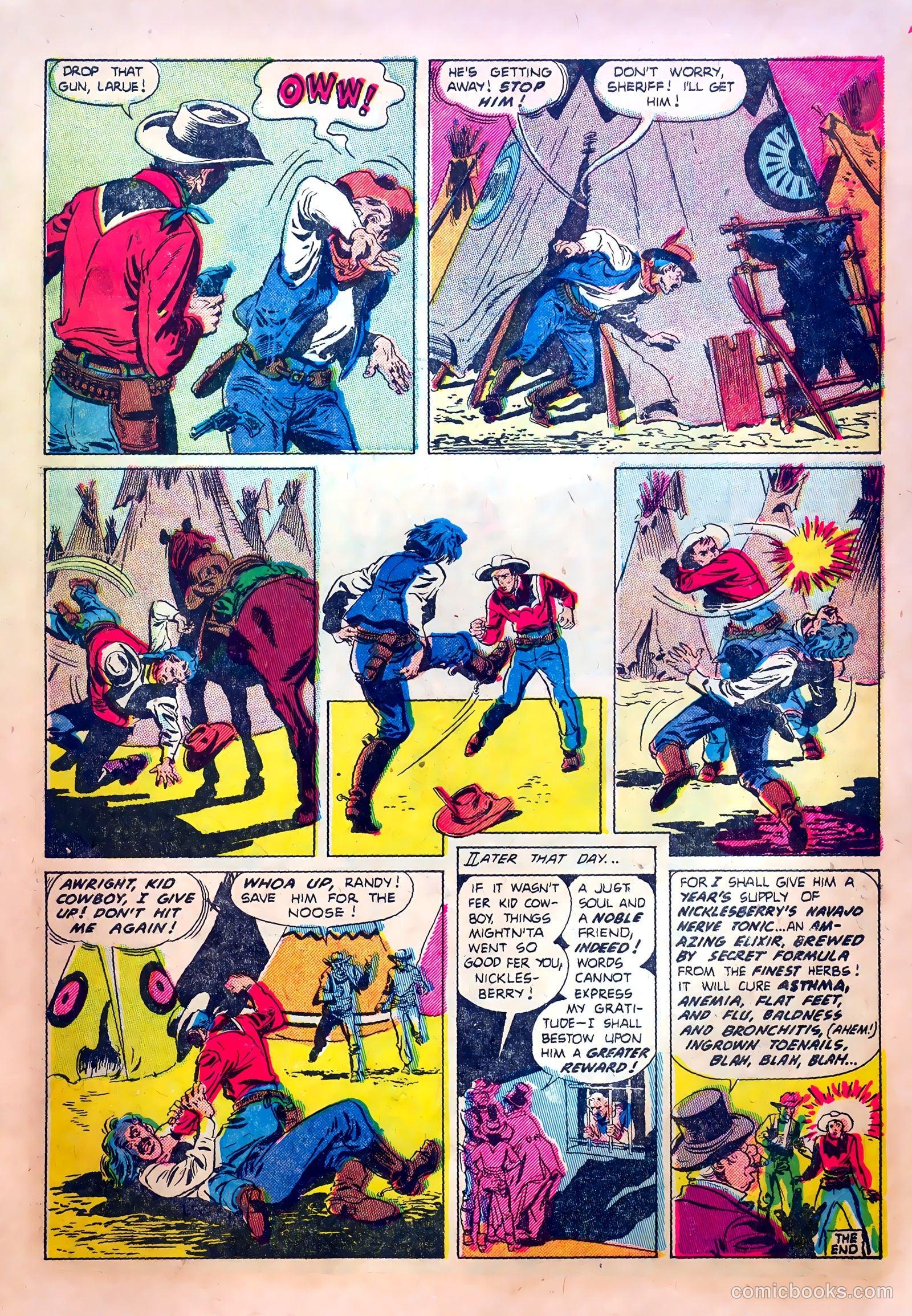 Kid Cowboy #14 — page 9 of 36