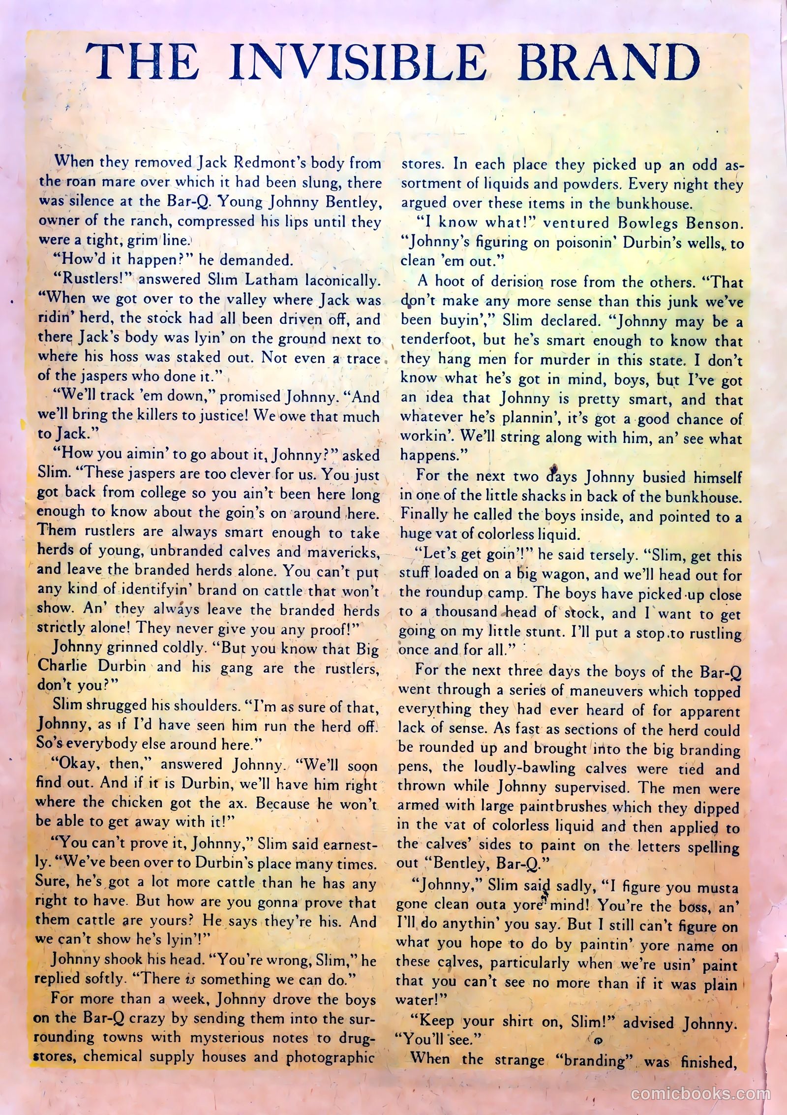 Kid Cowboy #14 — page 18 of 36