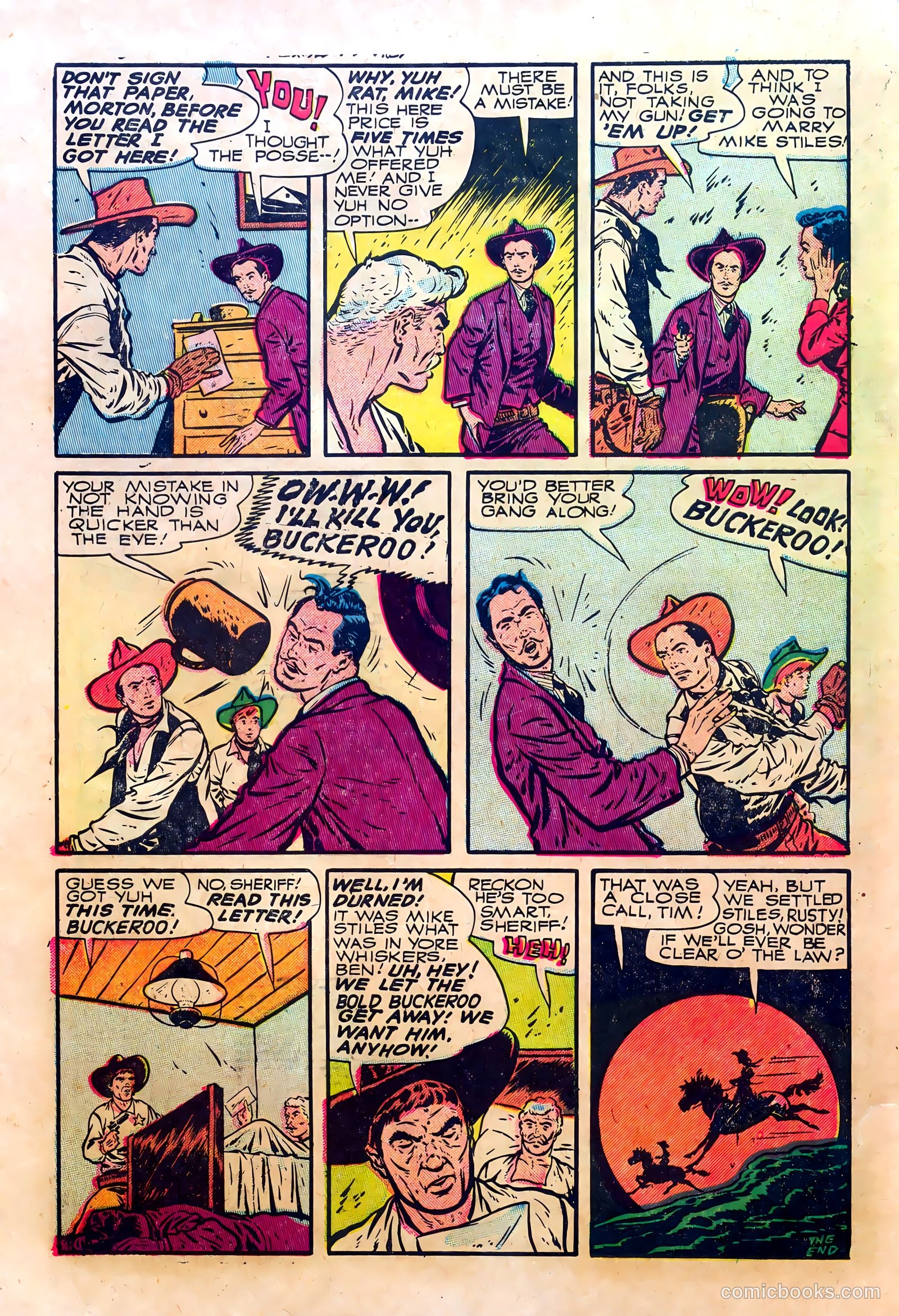 Kid Cowboy #14 — page 30 of 36