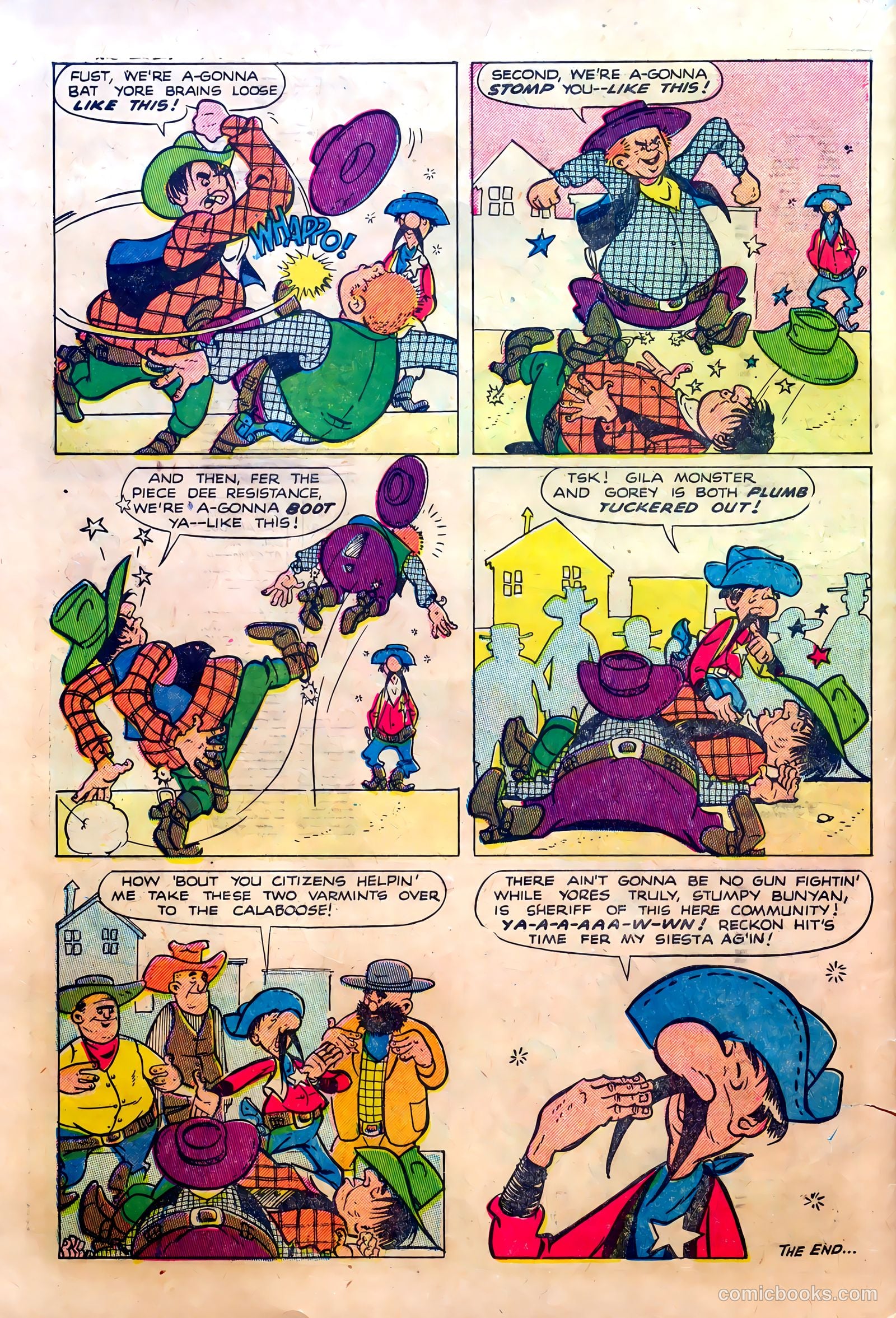 Kid Cowboy #14 — page 32 of 36