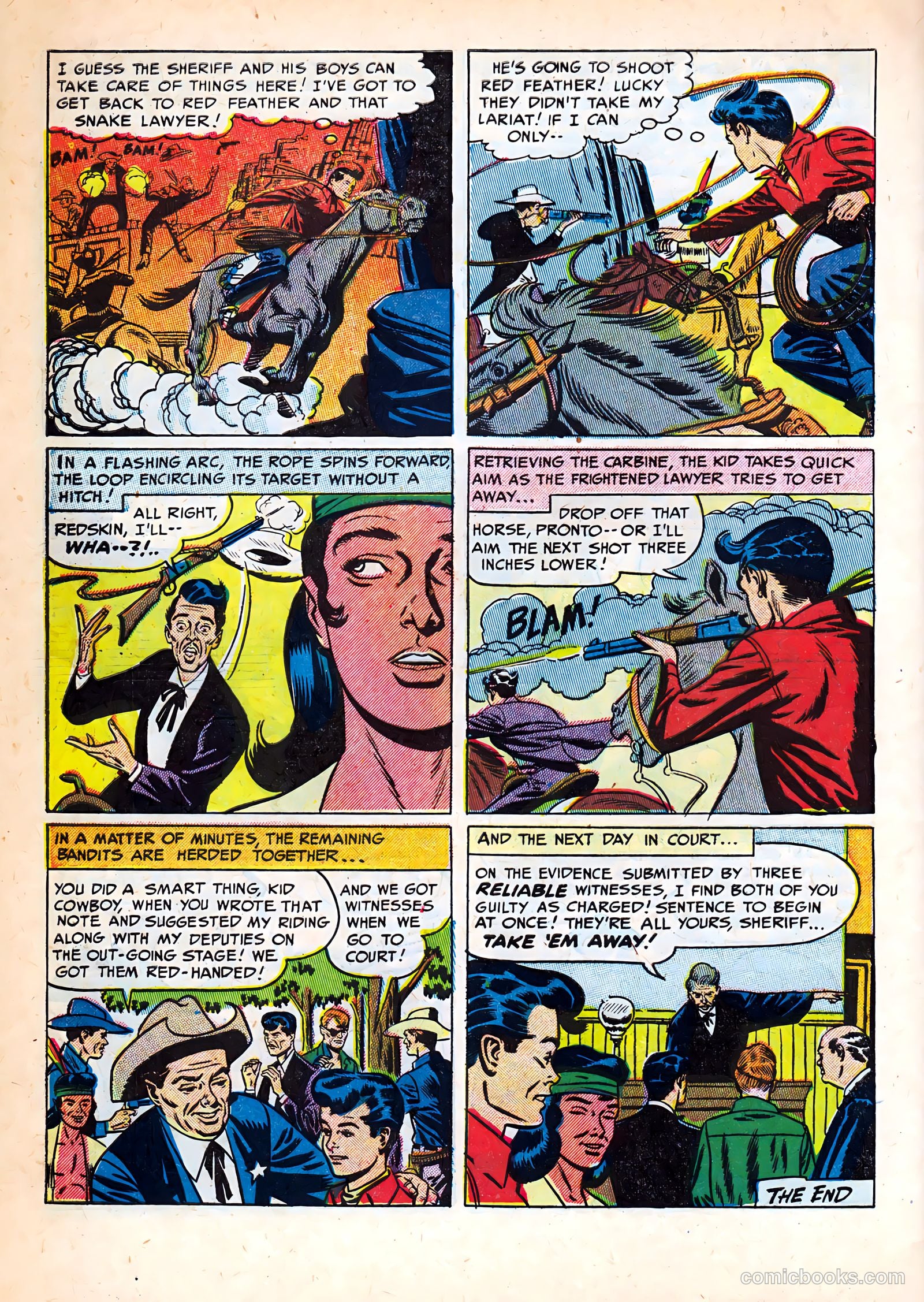 Kid Cowboy #2 — page 34 of 37