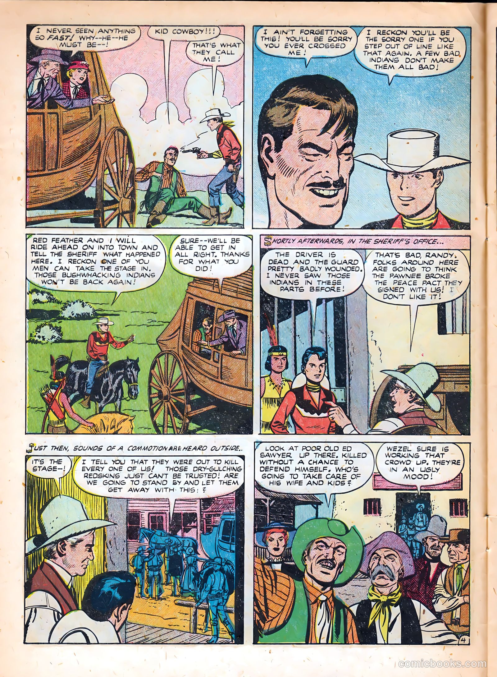 Kid Cowboy #3 — page 6 of 36
