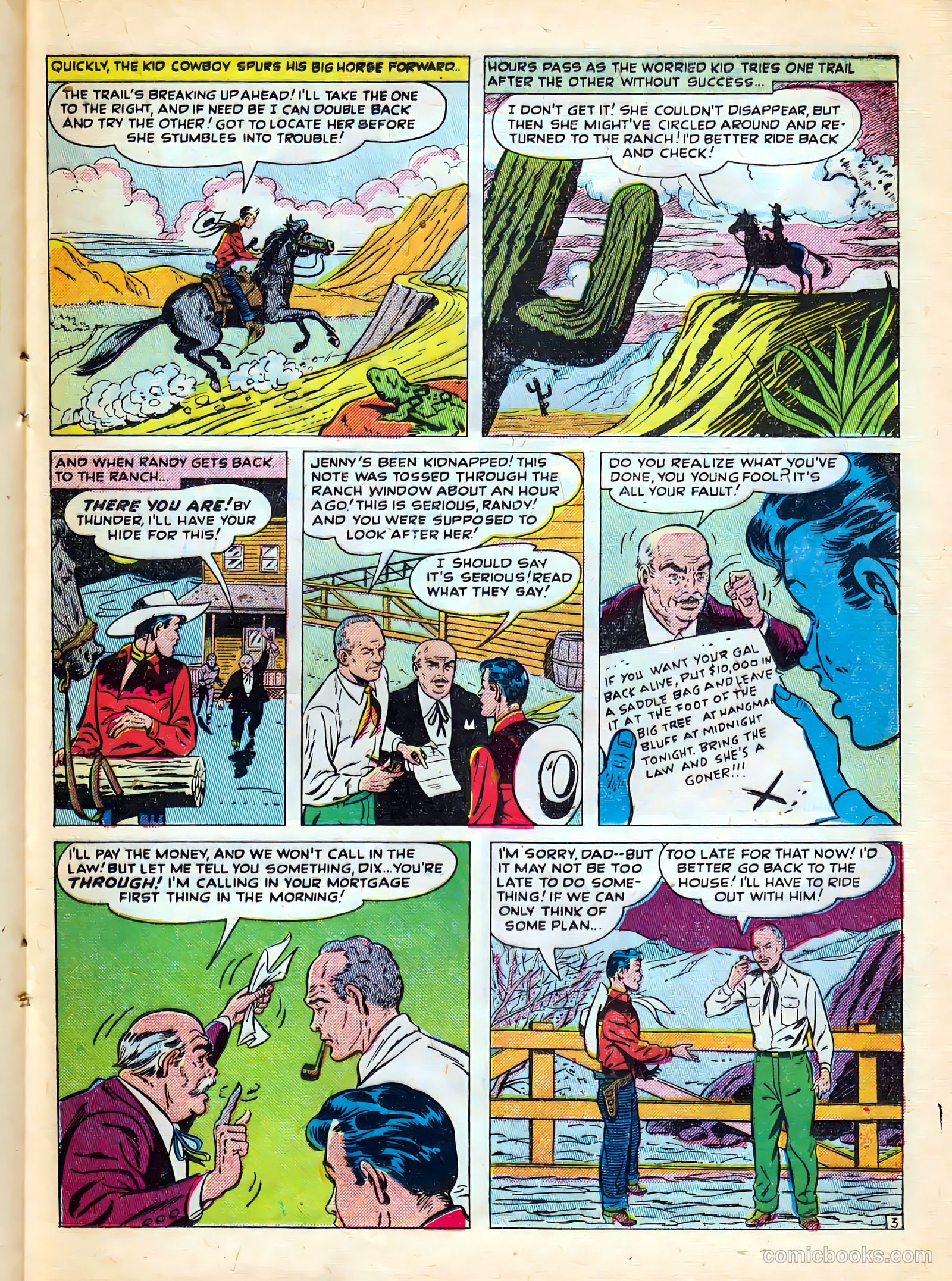 Kid Cowboy #3 — page 17 of 36