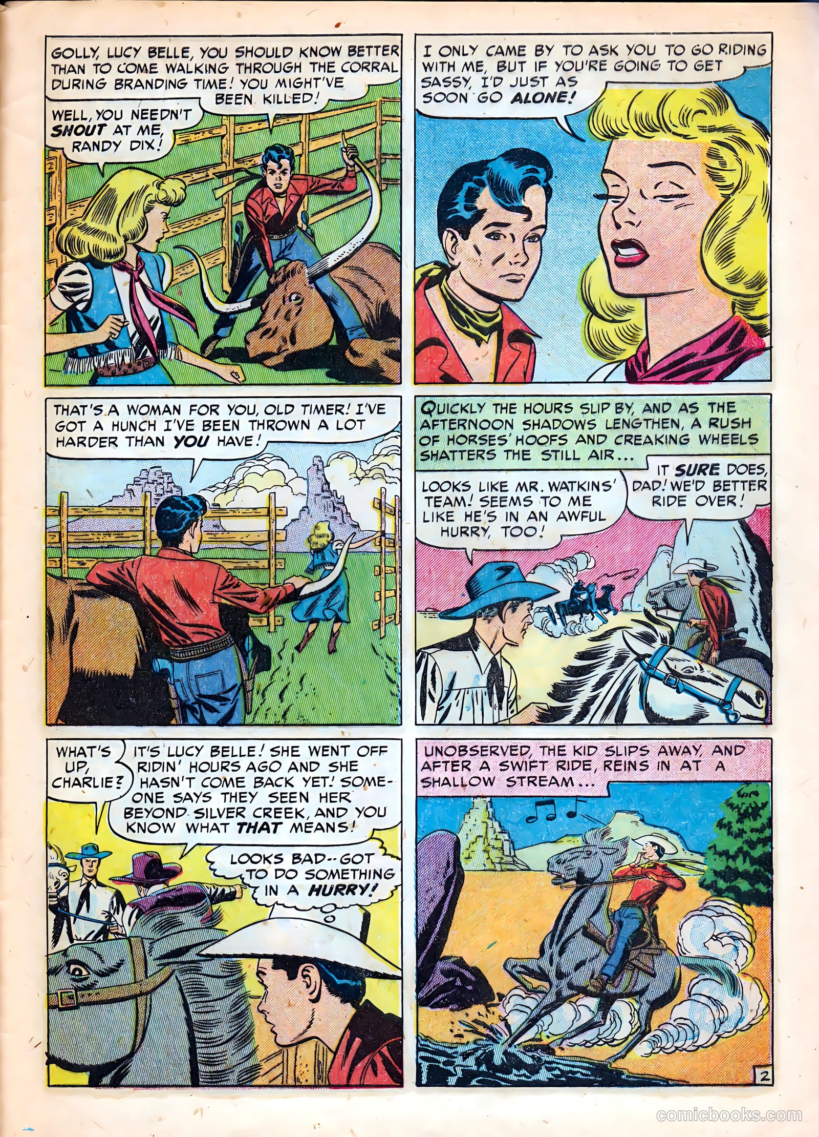 Kid Cowboy #3 — page 29 of 36