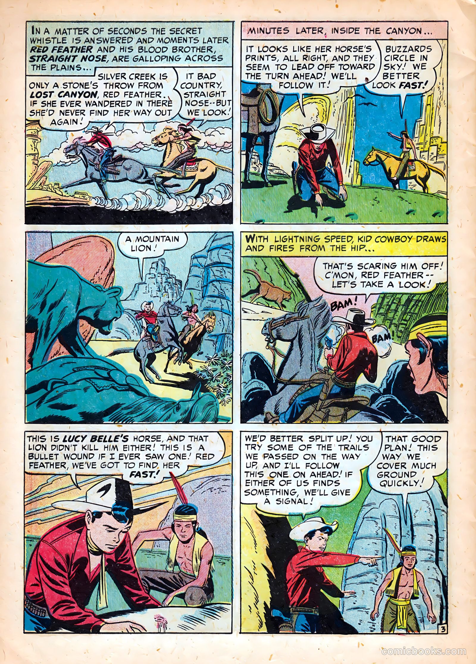 Kid Cowboy #3 — page 30 of 36
