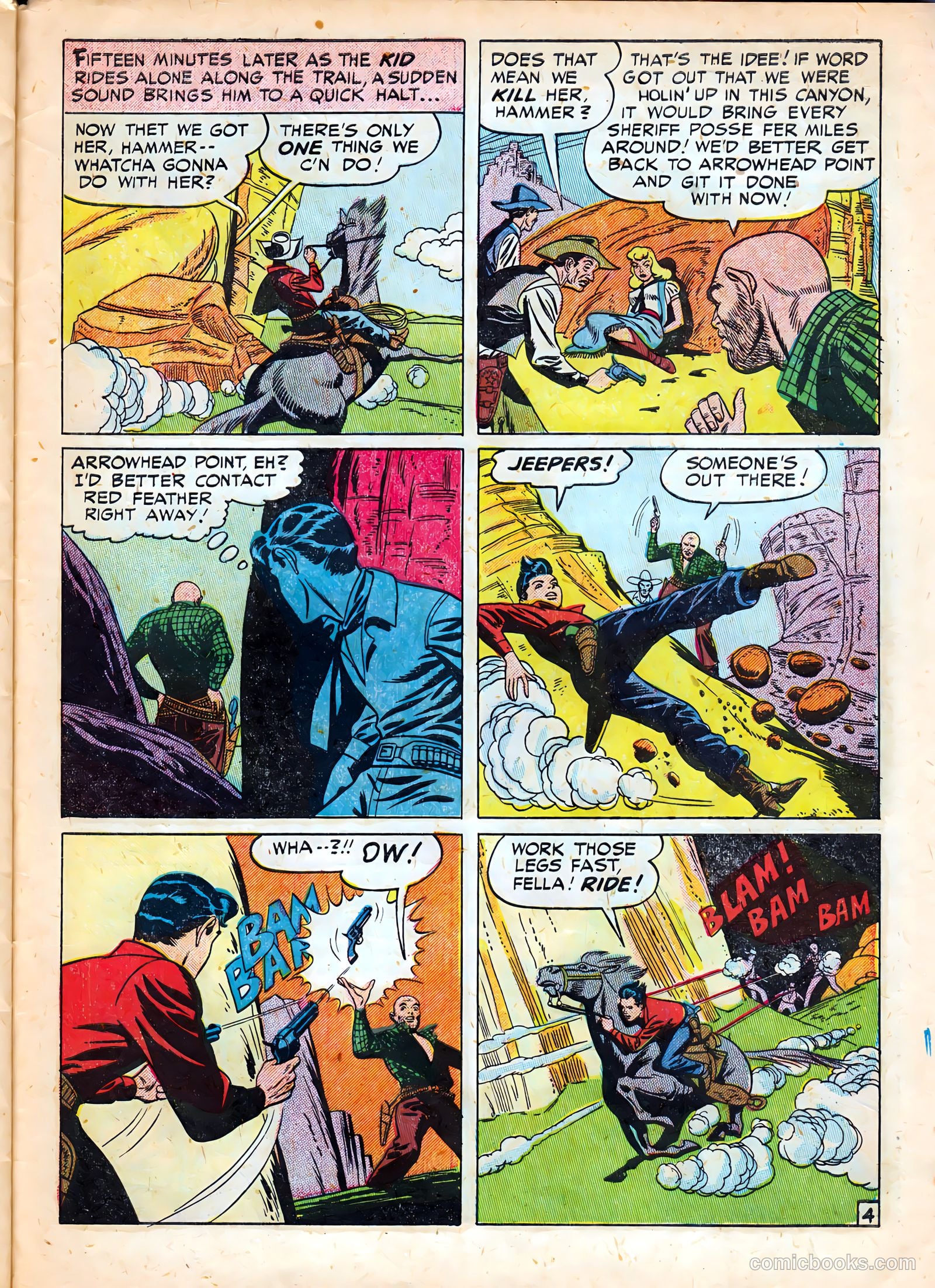 Kid Cowboy #3 — page 31 of 36