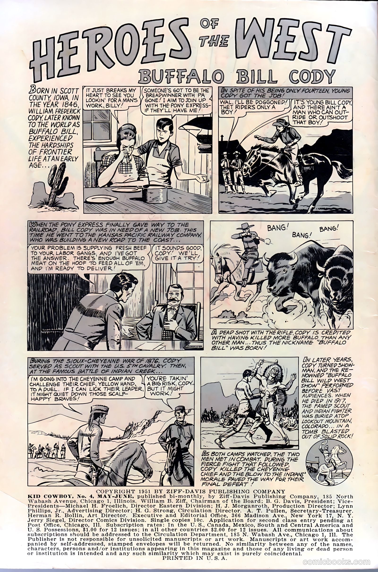 Kid Cowboy #4 — page 2 of 37
