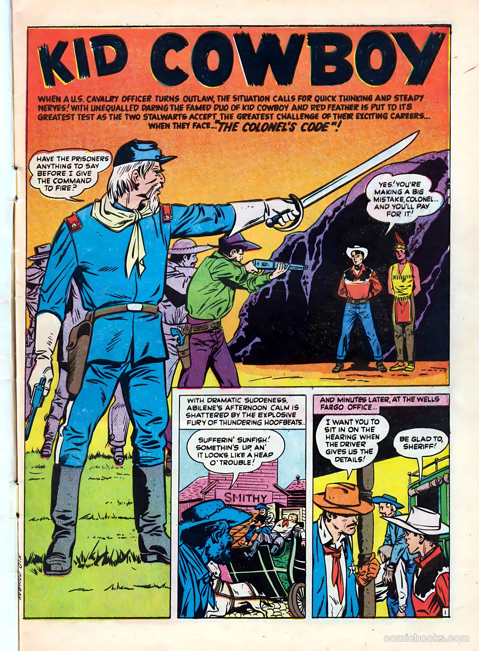 Kid Cowboy #4 — page 3 of 37