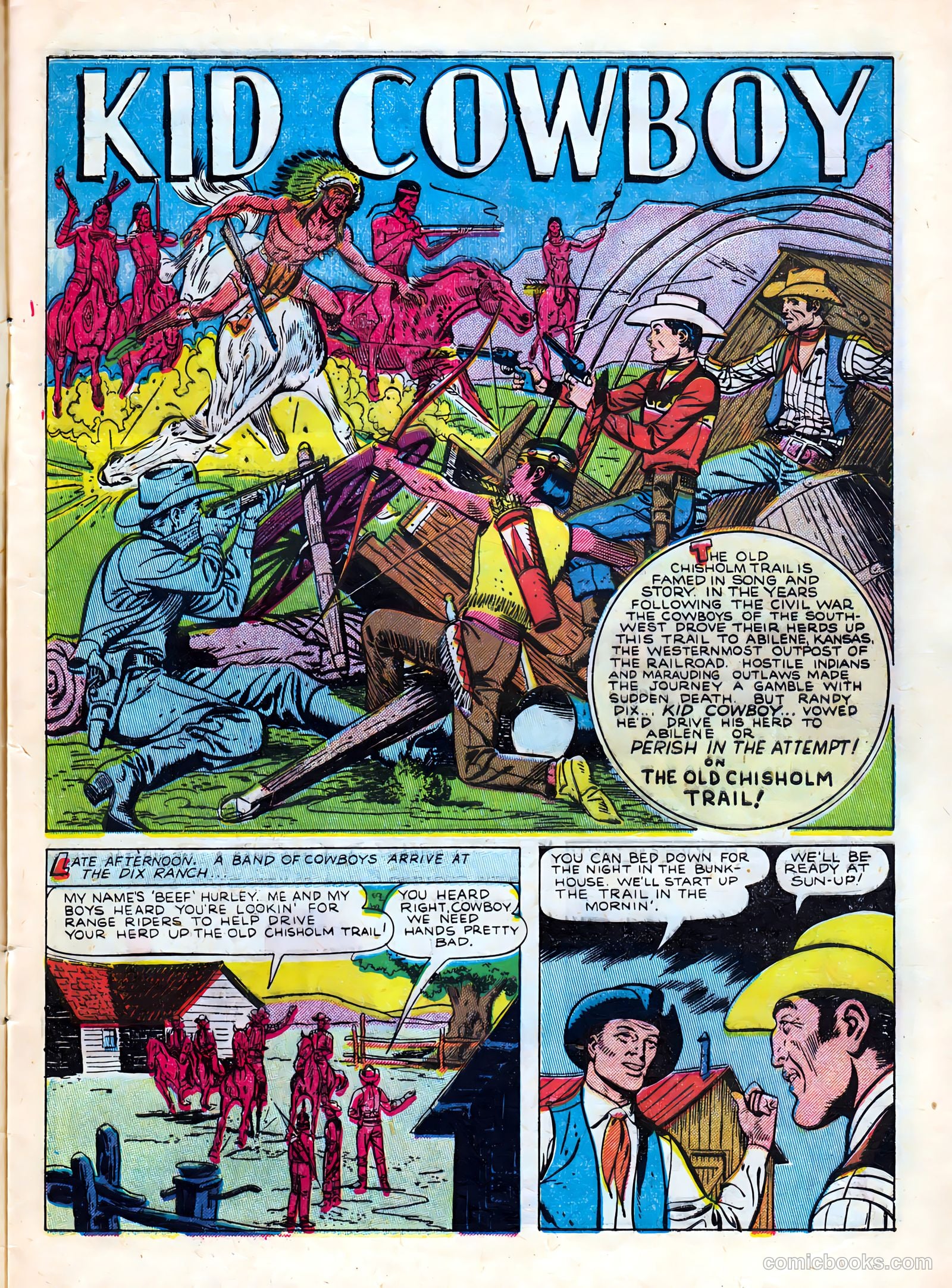Kid Cowboy #4 — page 9 of 37