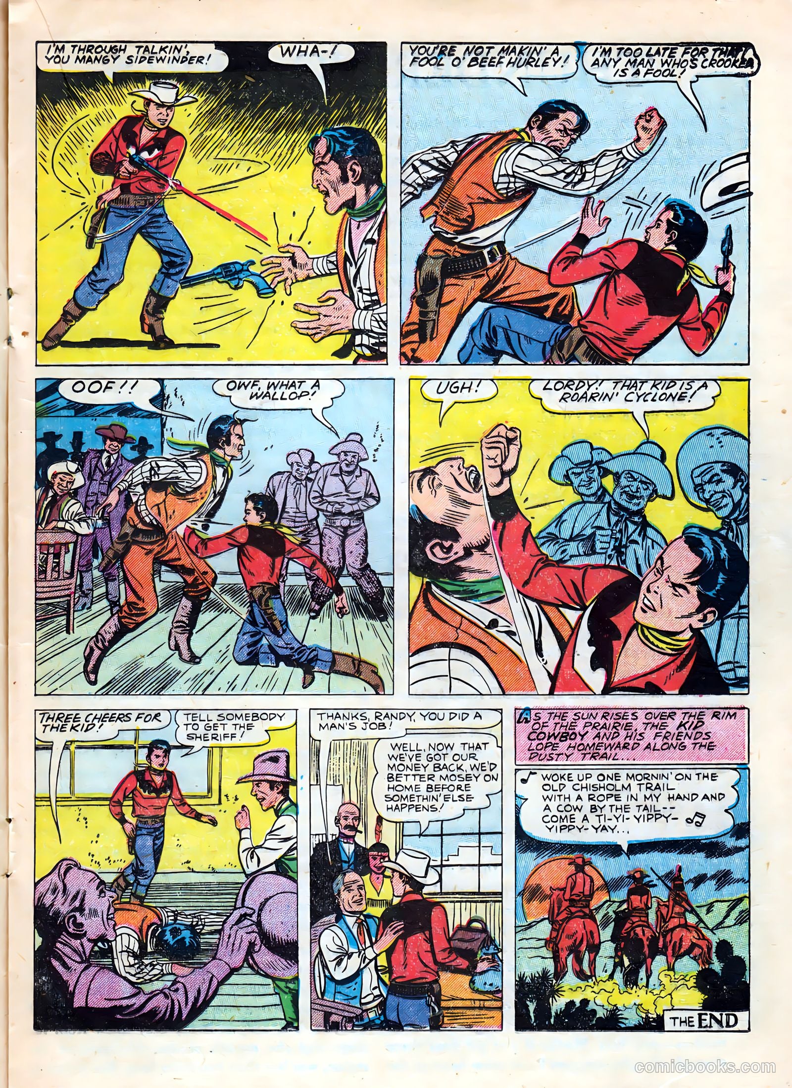 Kid Cowboy #4 — page 17 of 37