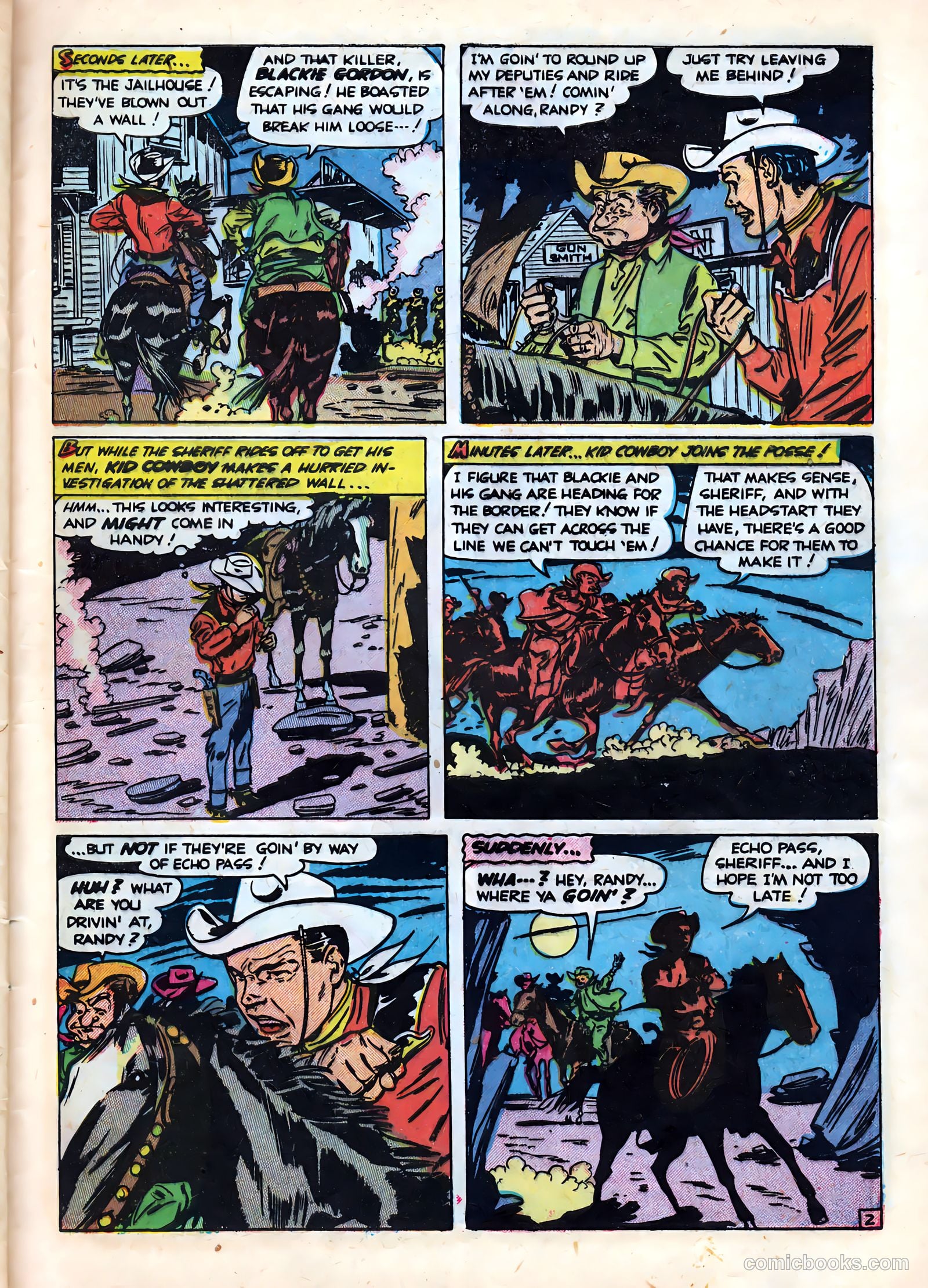 Kid Cowboy #4 — page 29 of 37