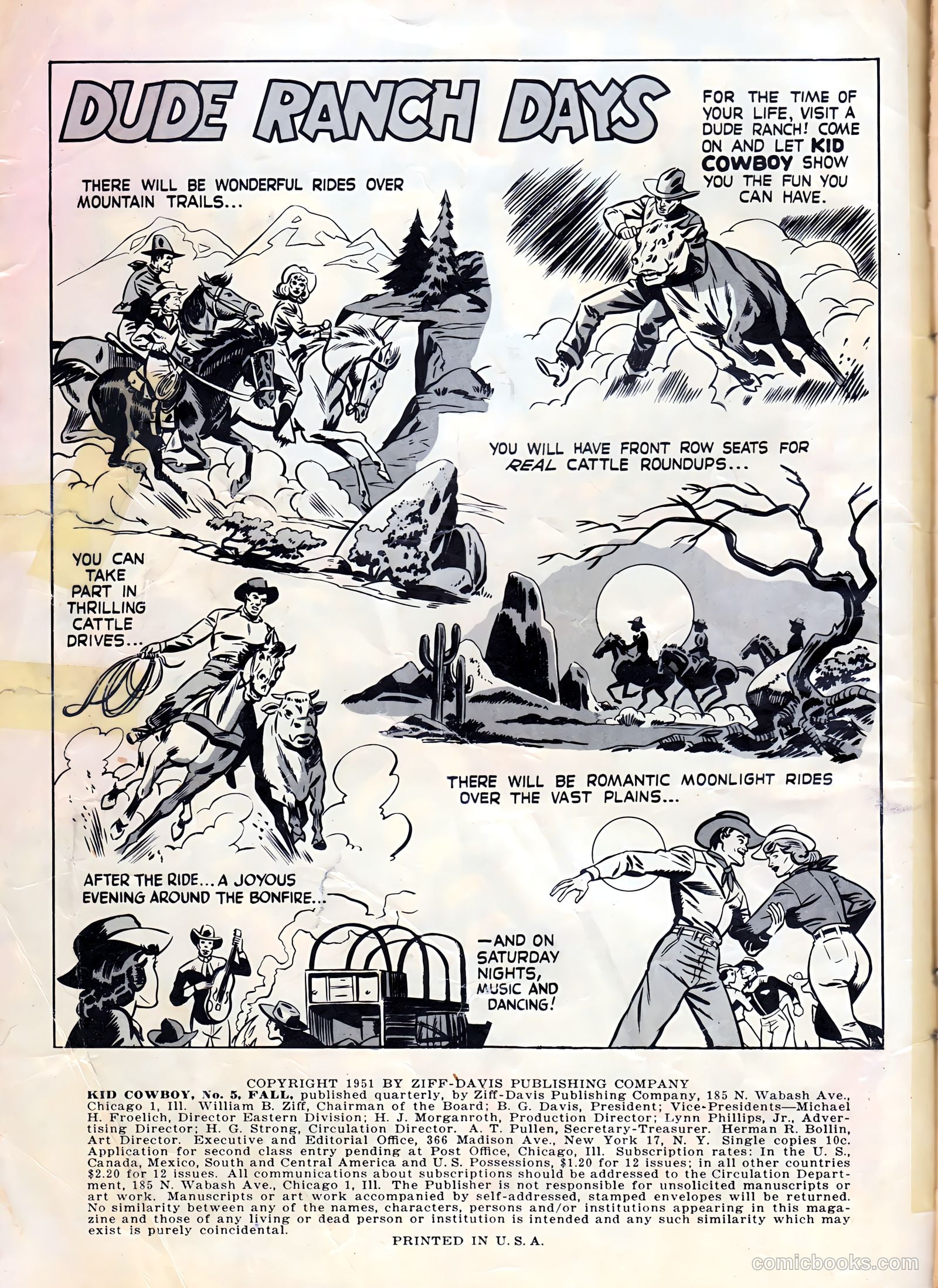 Kid Cowboy #5 — page 2 of 36