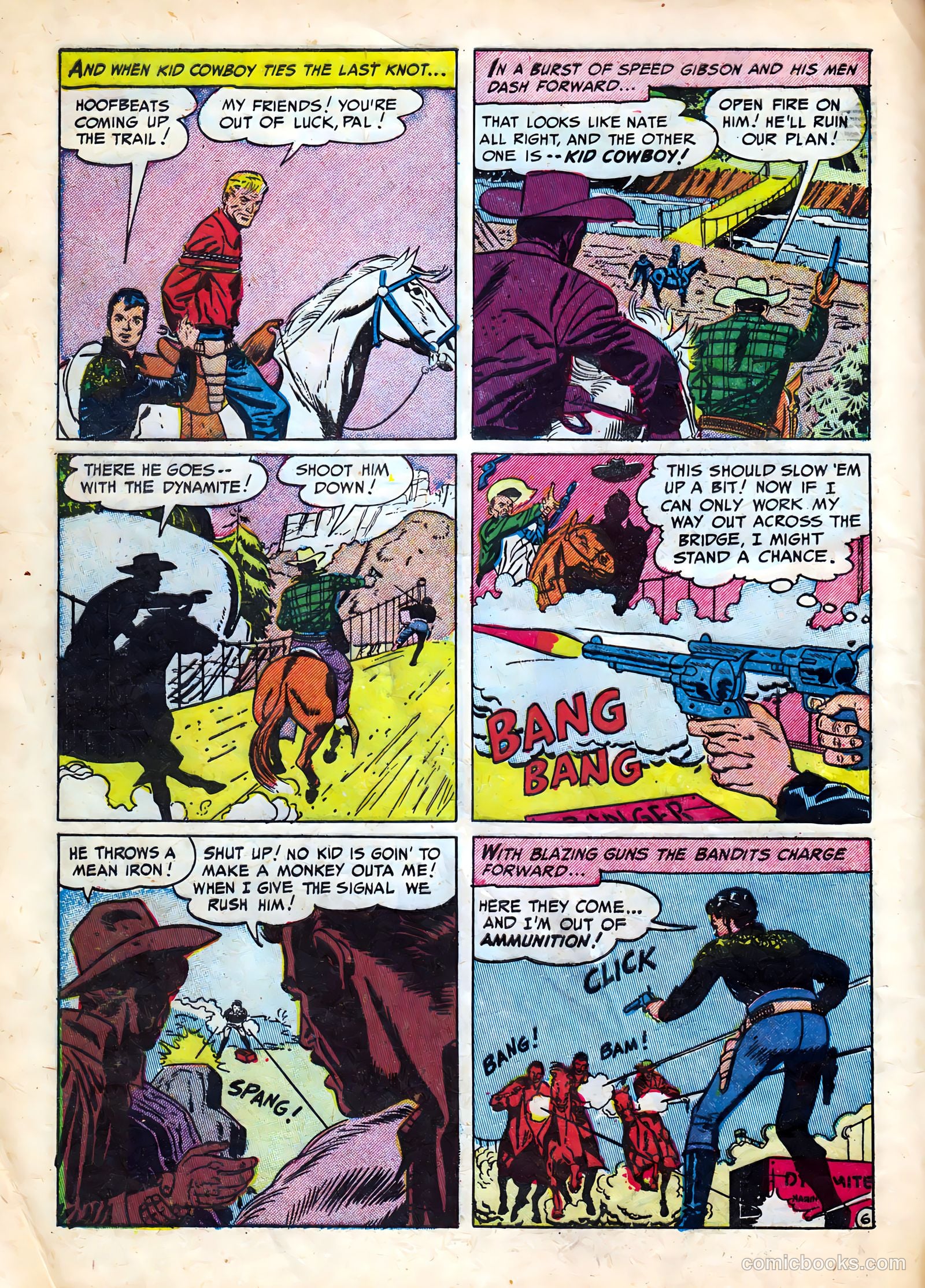 Kid Cowboy #5 — page 8 of 36