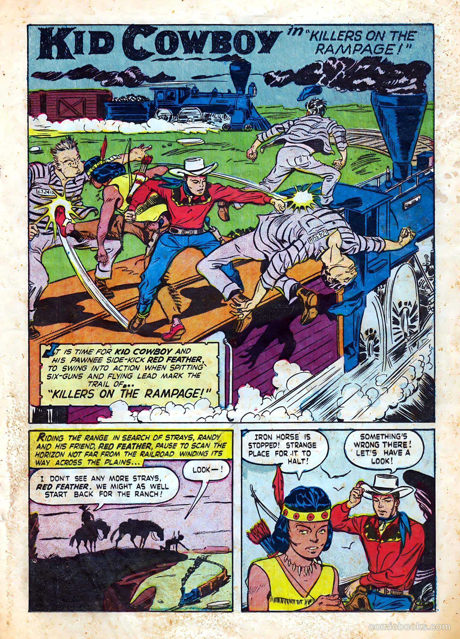 Kid Cowboy #5 — page 11 of 36