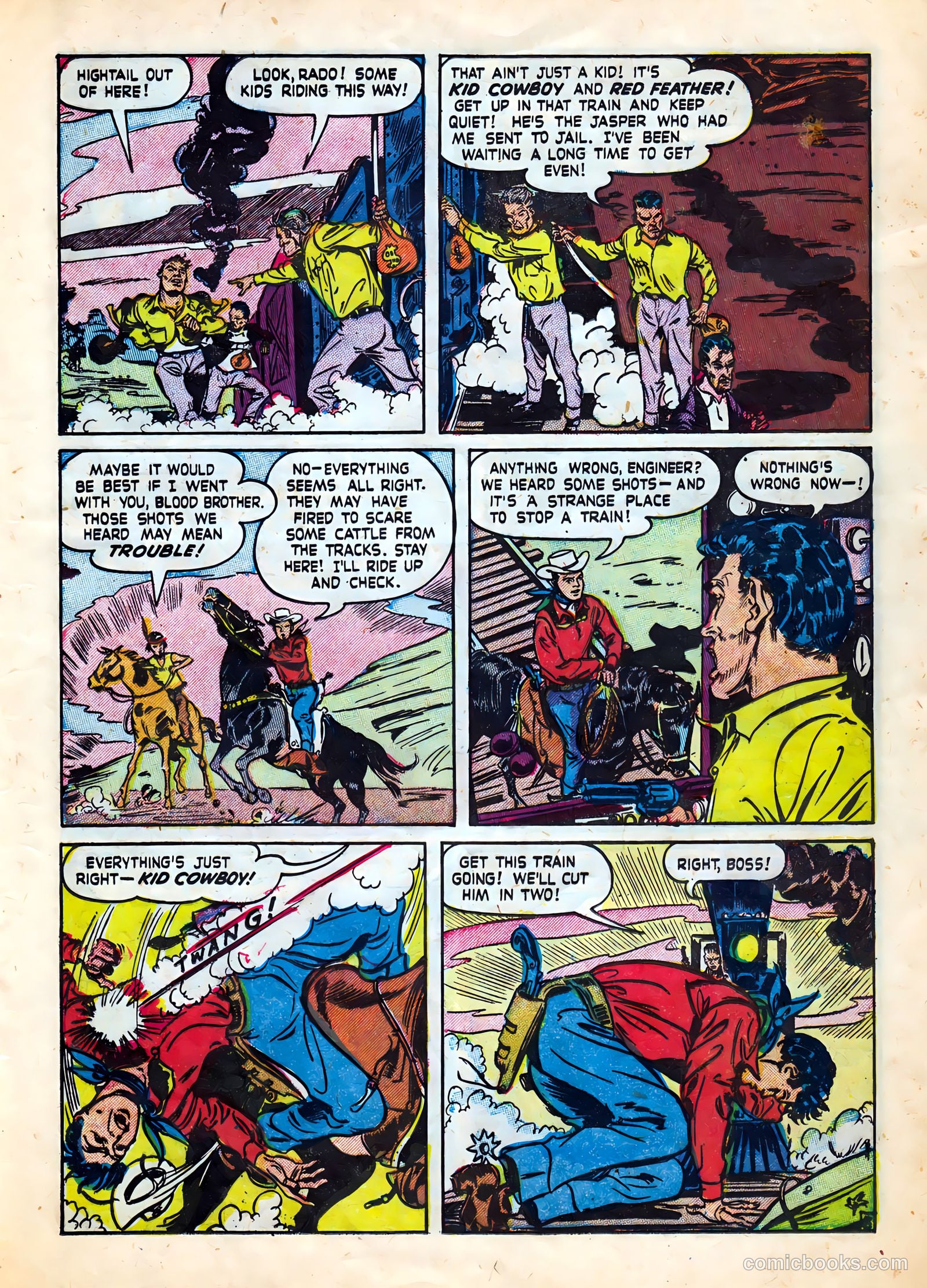 Kid Cowboy #5 — page 13 of 36