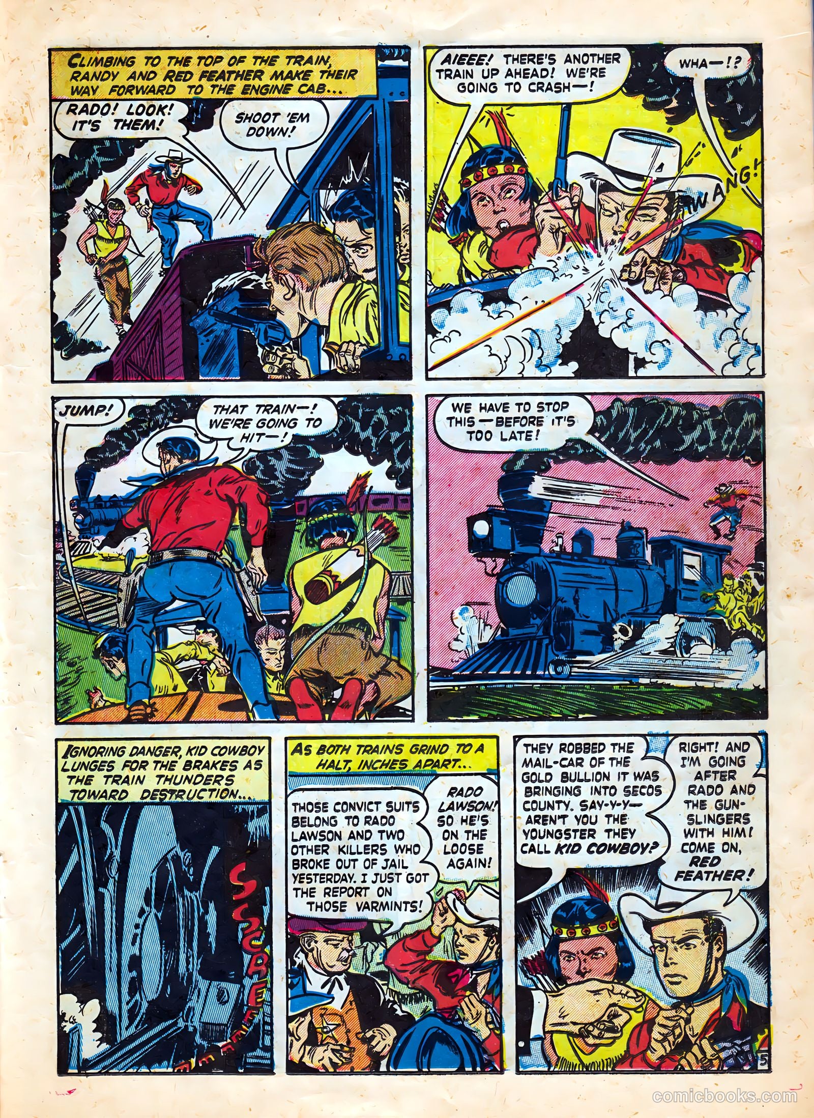 Kid Cowboy #5 — page 15 of 36
