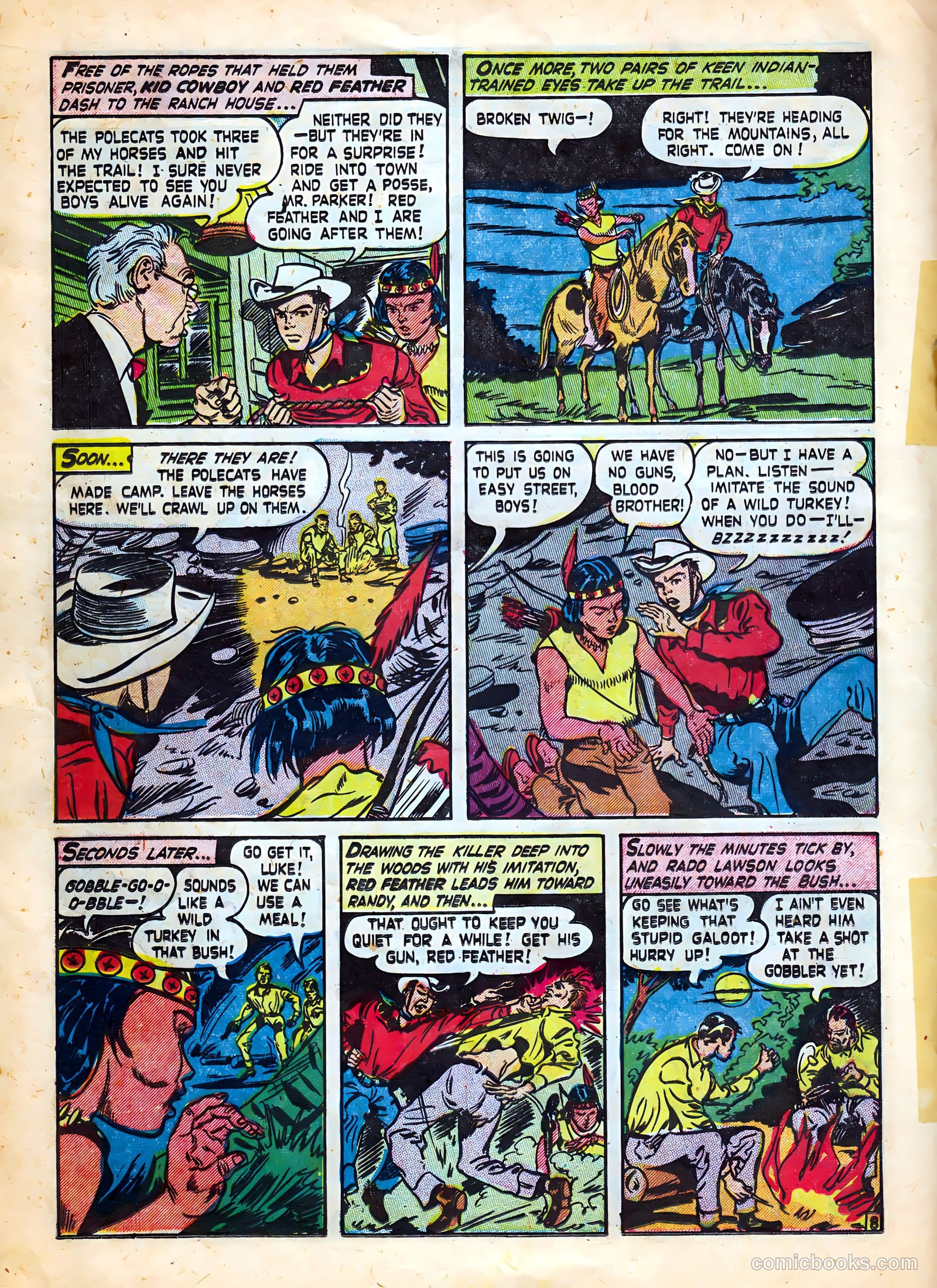 Kid Cowboy #5 — page 18 of 36