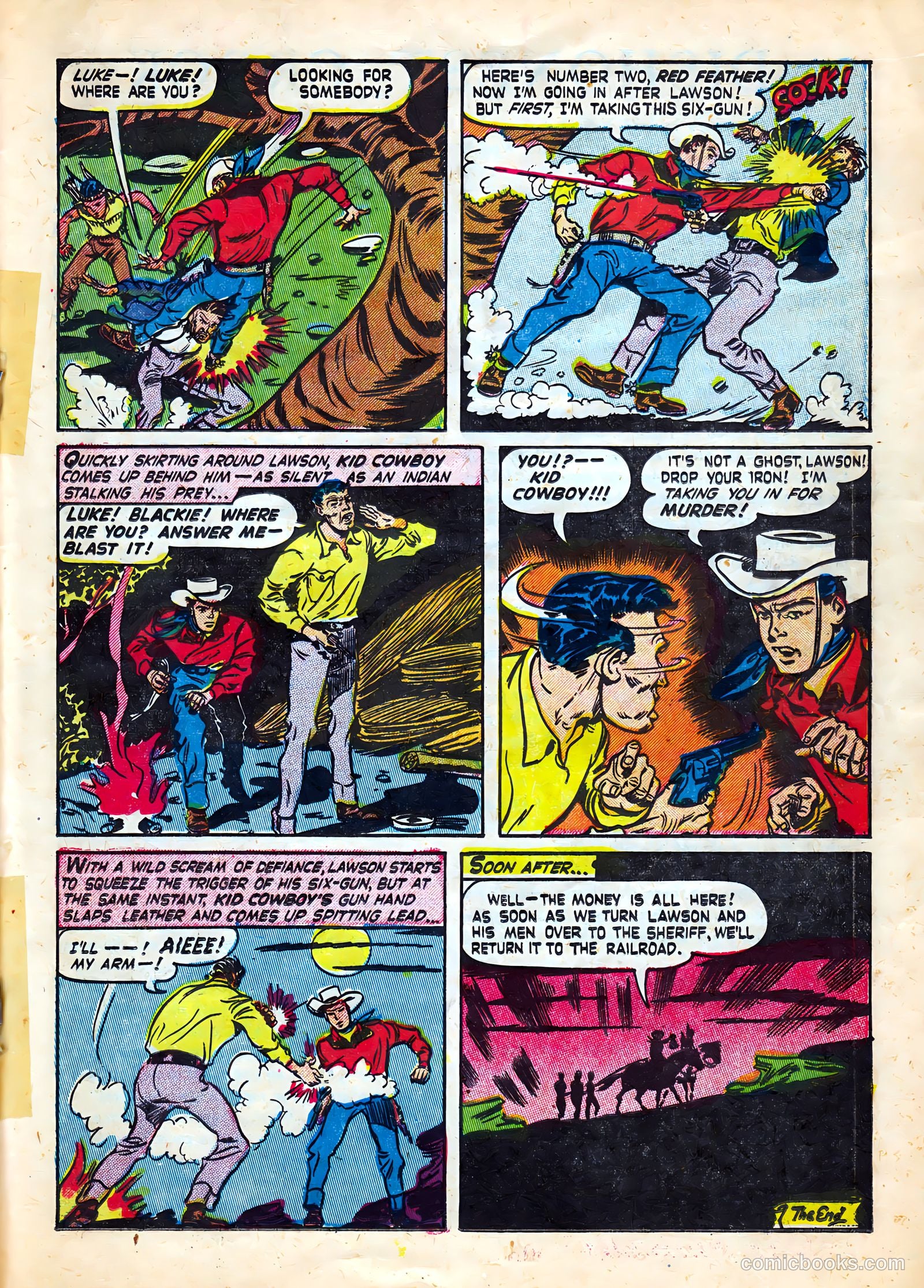 Kid Cowboy #5 — page 19 of 36