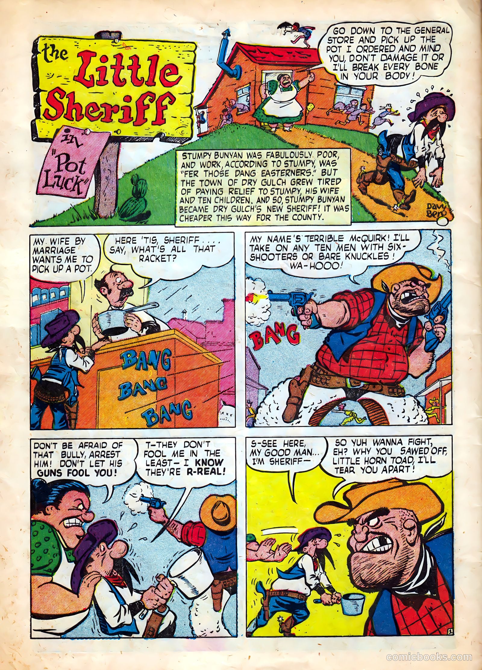 Kid Cowboy #5 — page 32 of 36