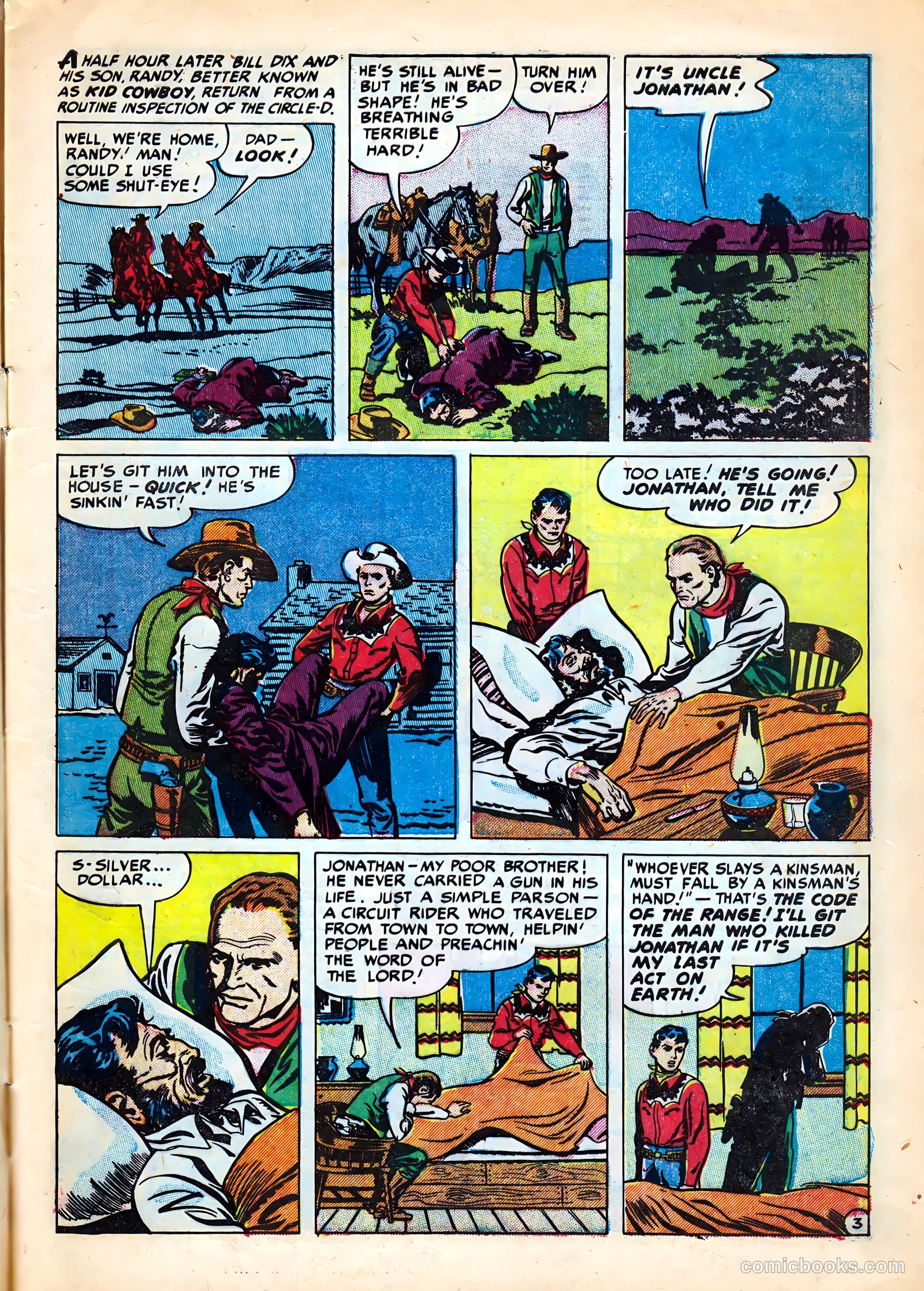 Kid Cowboy #6 — page 5 of 37