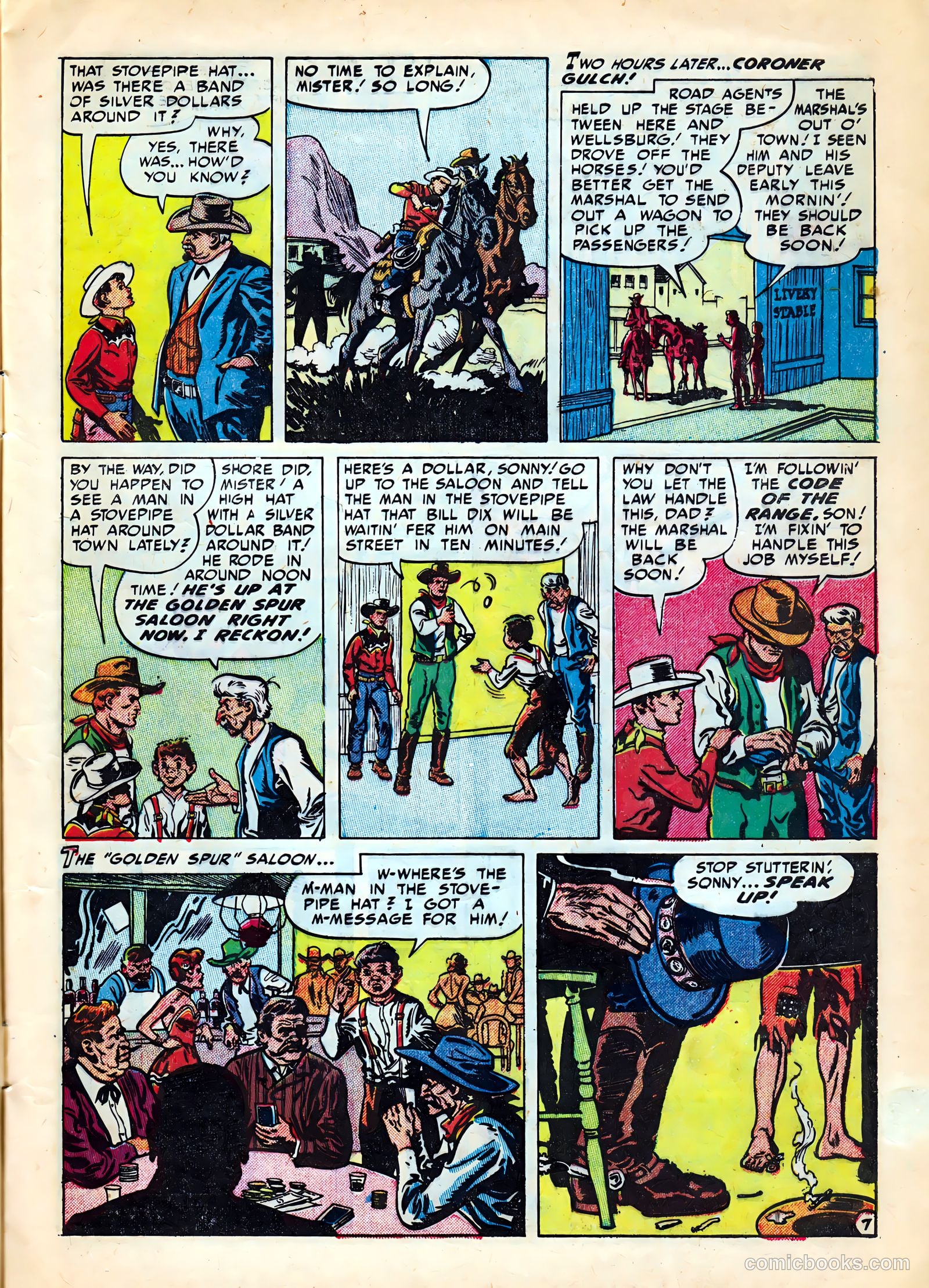 Kid Cowboy #6 — page 9 of 37