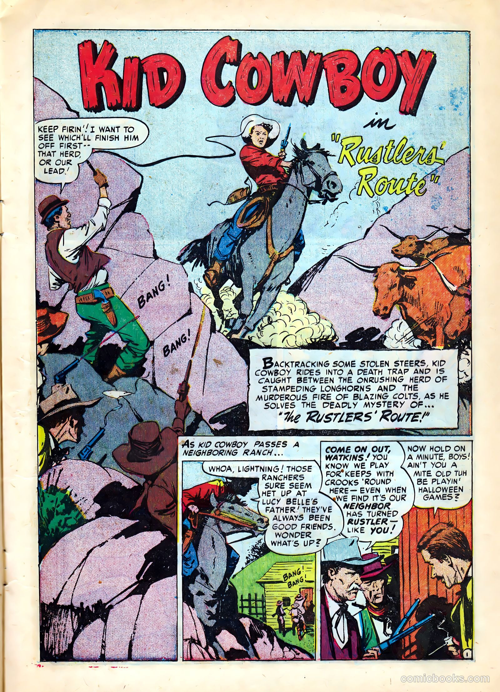 Kid Cowboy #6 — page 13 of 37